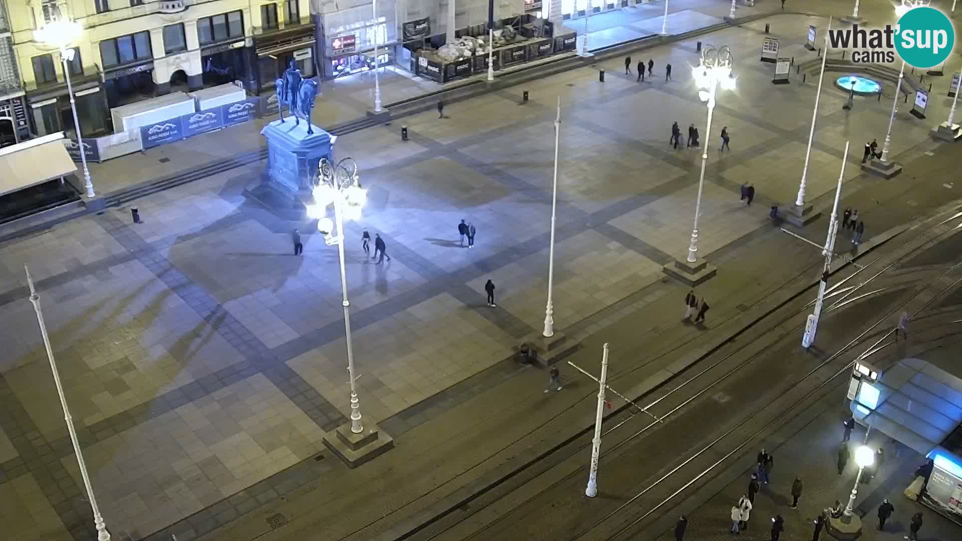 Ban Jelačić Platz  Live webcam Zagreb – Hotel Dubrovnik