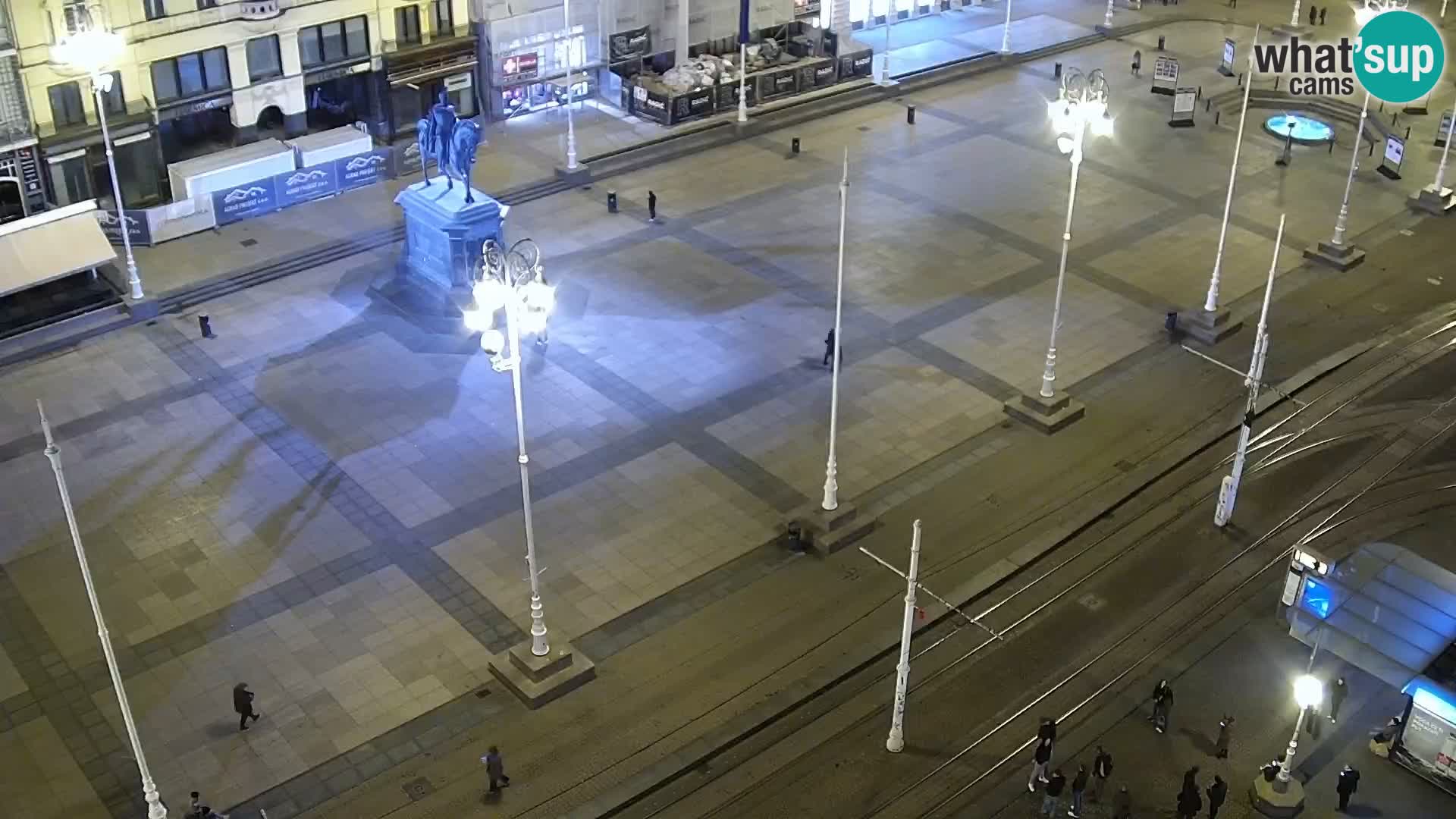Ban Jelačić live cam Zagreb – Hotel Dubrovnik