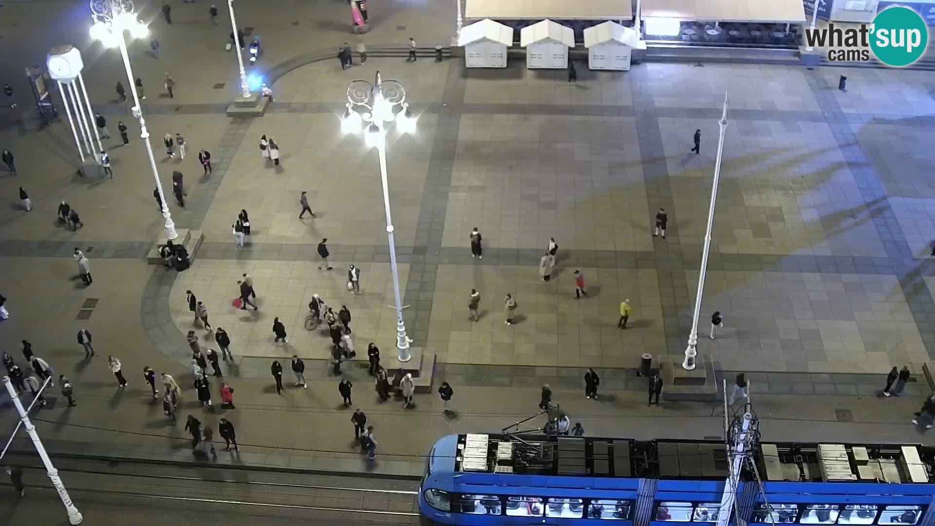 Trg Bana Jelačića web kamera Zagreb – Hotel Dubrovnik