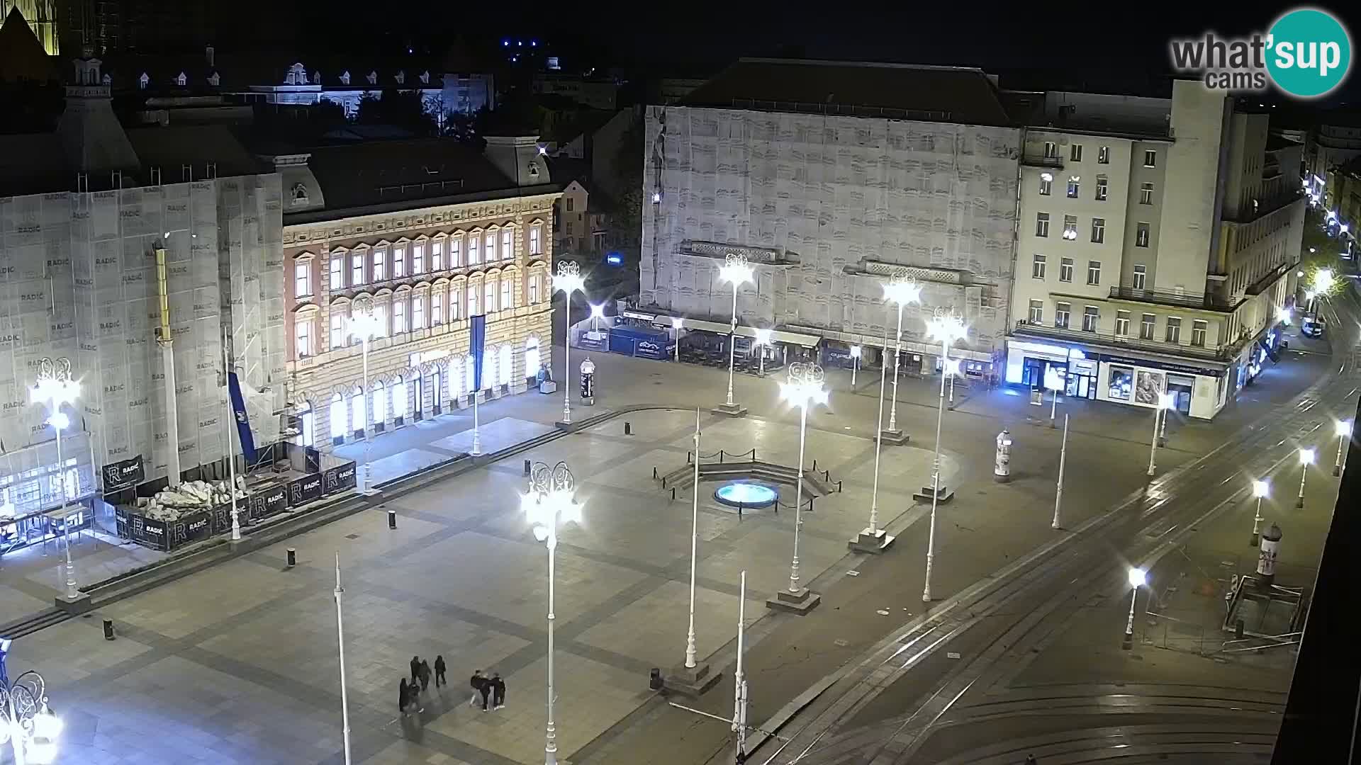 Ban Jelačić Platz  Live webcam Zagreb – Hotel Dubrovnik