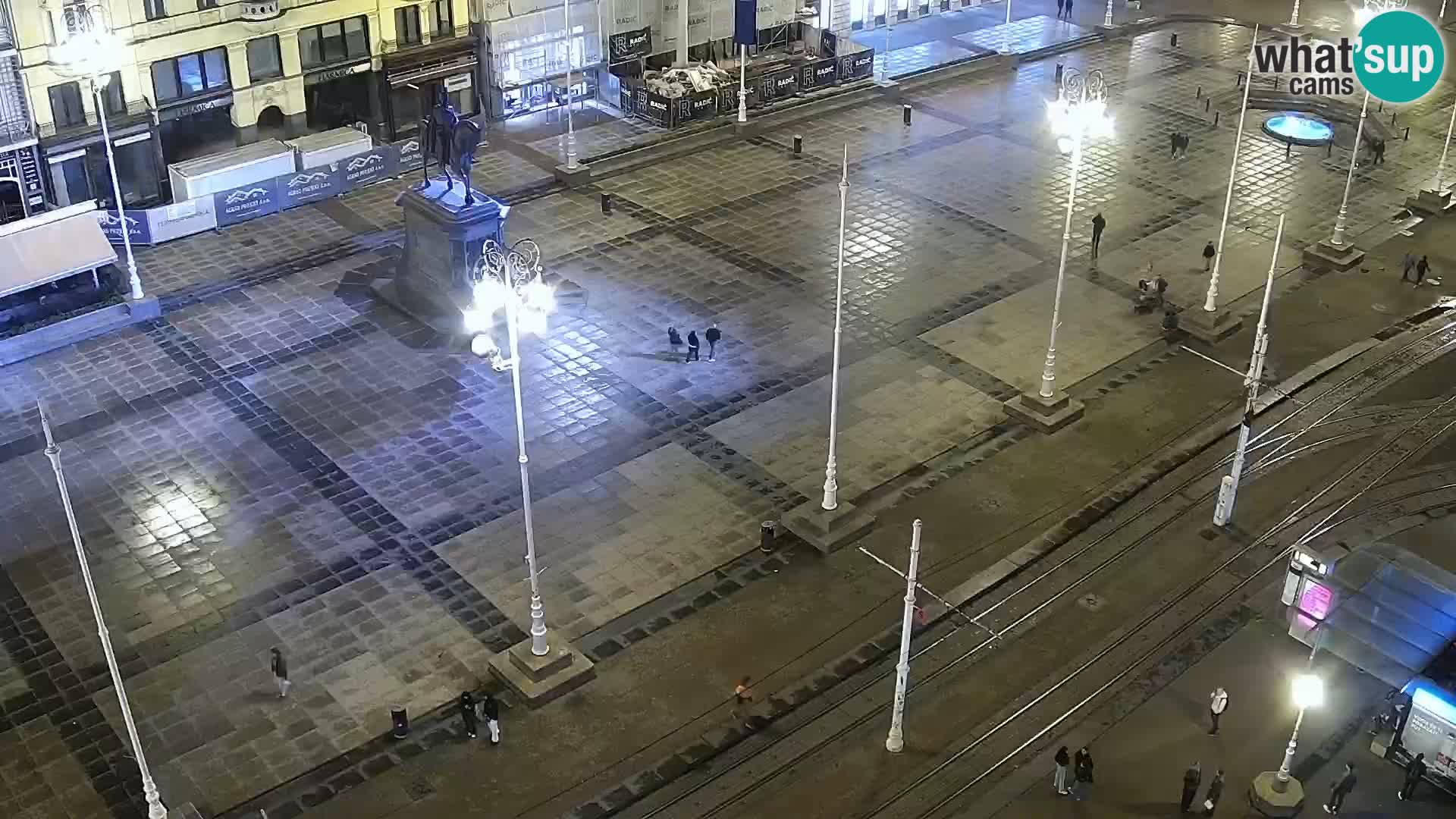 LIVE Webcam Zagreb Hotel Dubrovnik | Ban Jelačić square