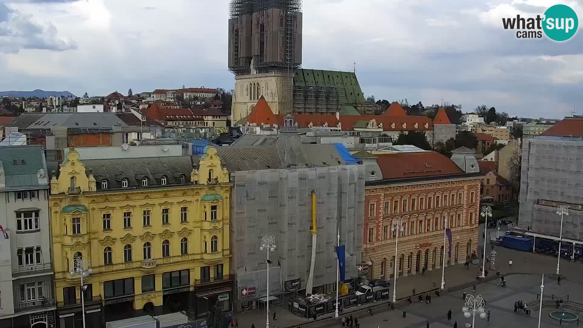 Ban Jelačić live cam Zagreb – Hotel Dubrovnik