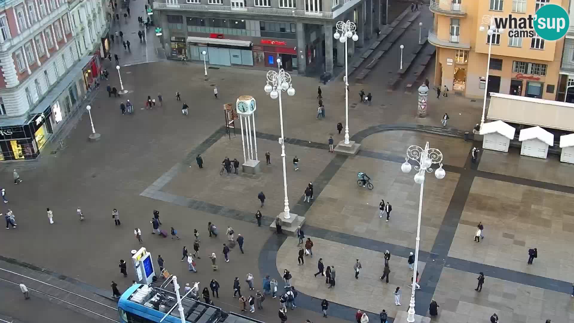 Piazza Ban Jelačić livecam Zagreb – Hotel Dubrovnik