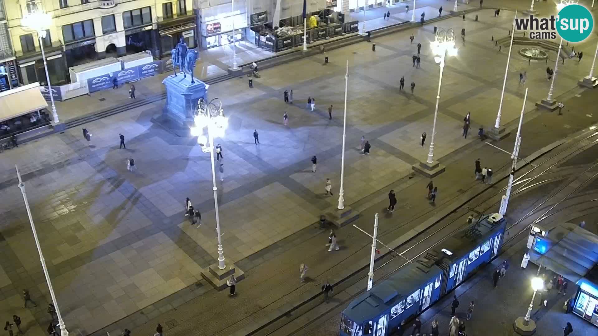 Piazza Ban Jelačić livecam Zagreb – Hotel Dubrovnik