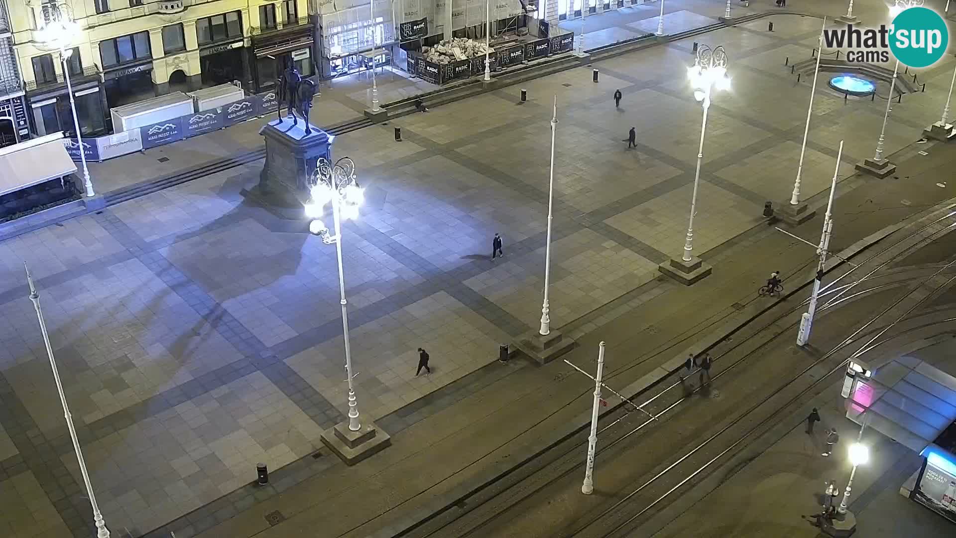 Piazza Ban Jelačić livecam Zagreb – Hotel Dubrovnik