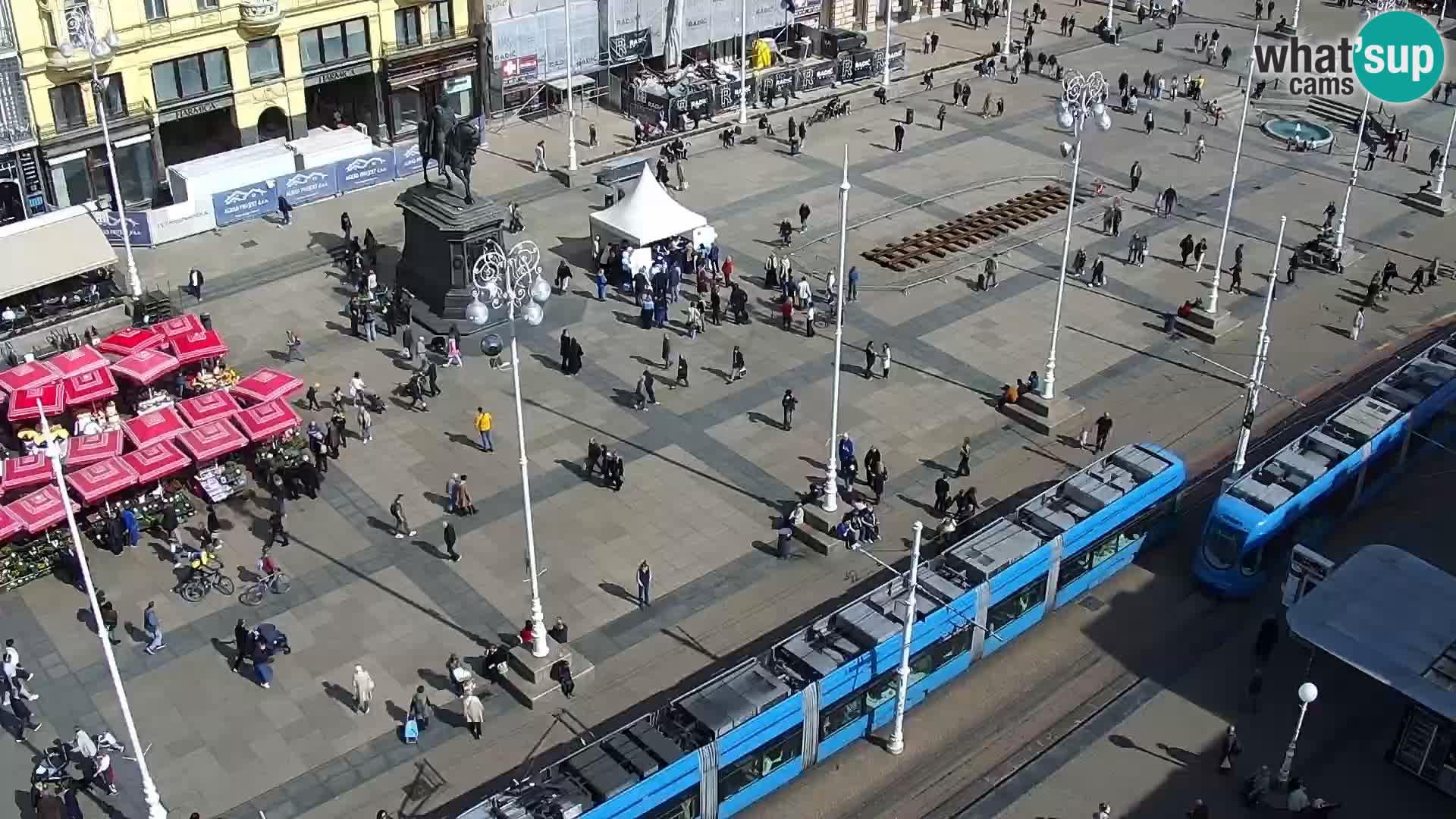 Ban Jelačić live cam Zagreb – Hotel Dubrovnik