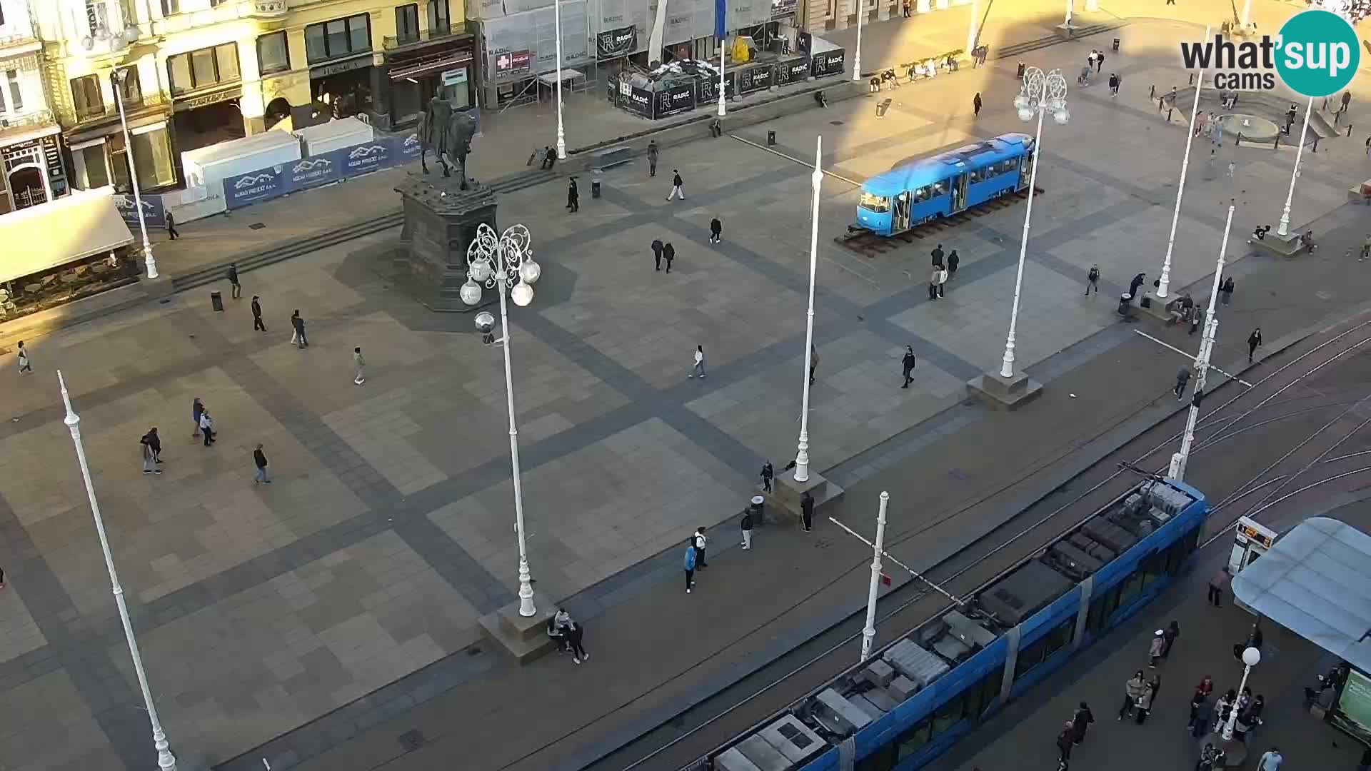 Ban Jelačić live cam Zagreb – Hotel Dubrovnik