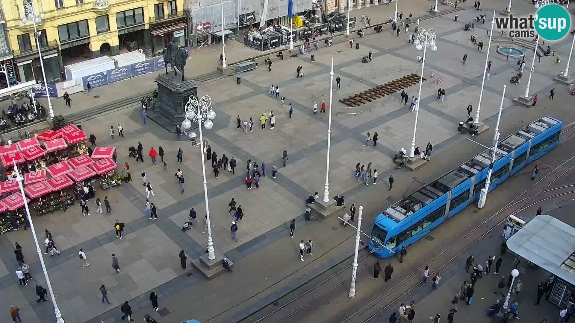 Ban Jelačić live cam Zagreb – Hotel Dubrovnik