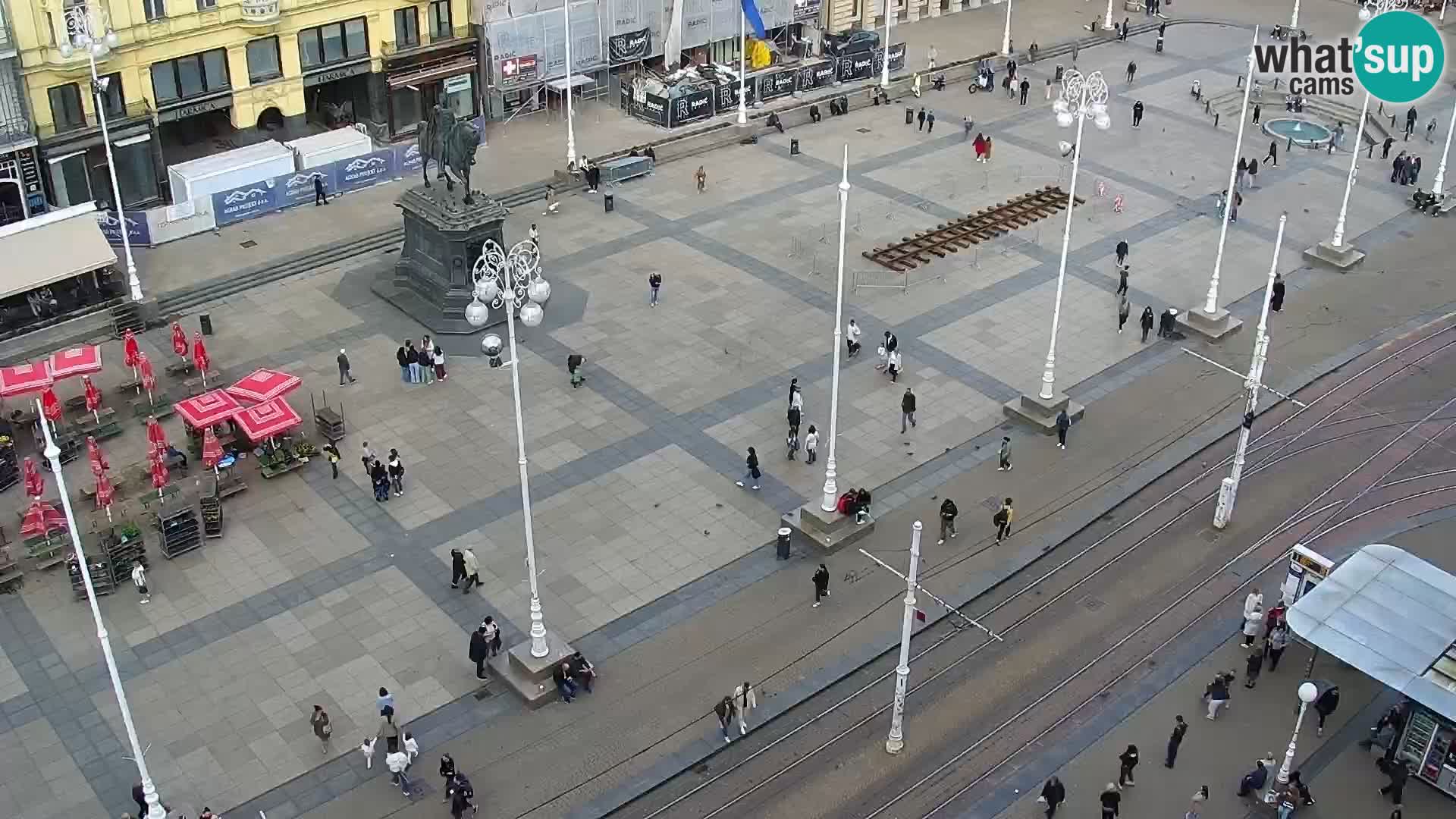 Ban Jelačić live cam Zagreb – Hotel Dubrovnik