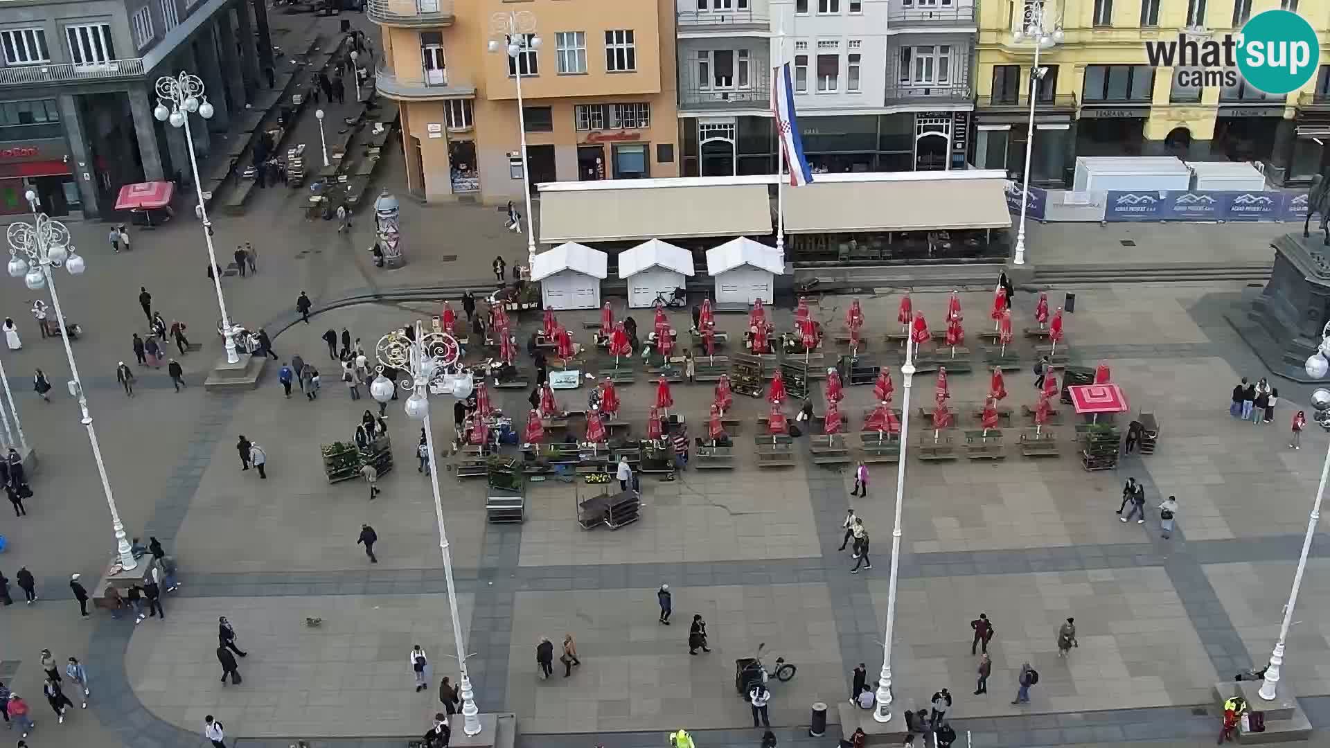 Ban Jelačić live cam Zagreb – Hotel Dubrovnik