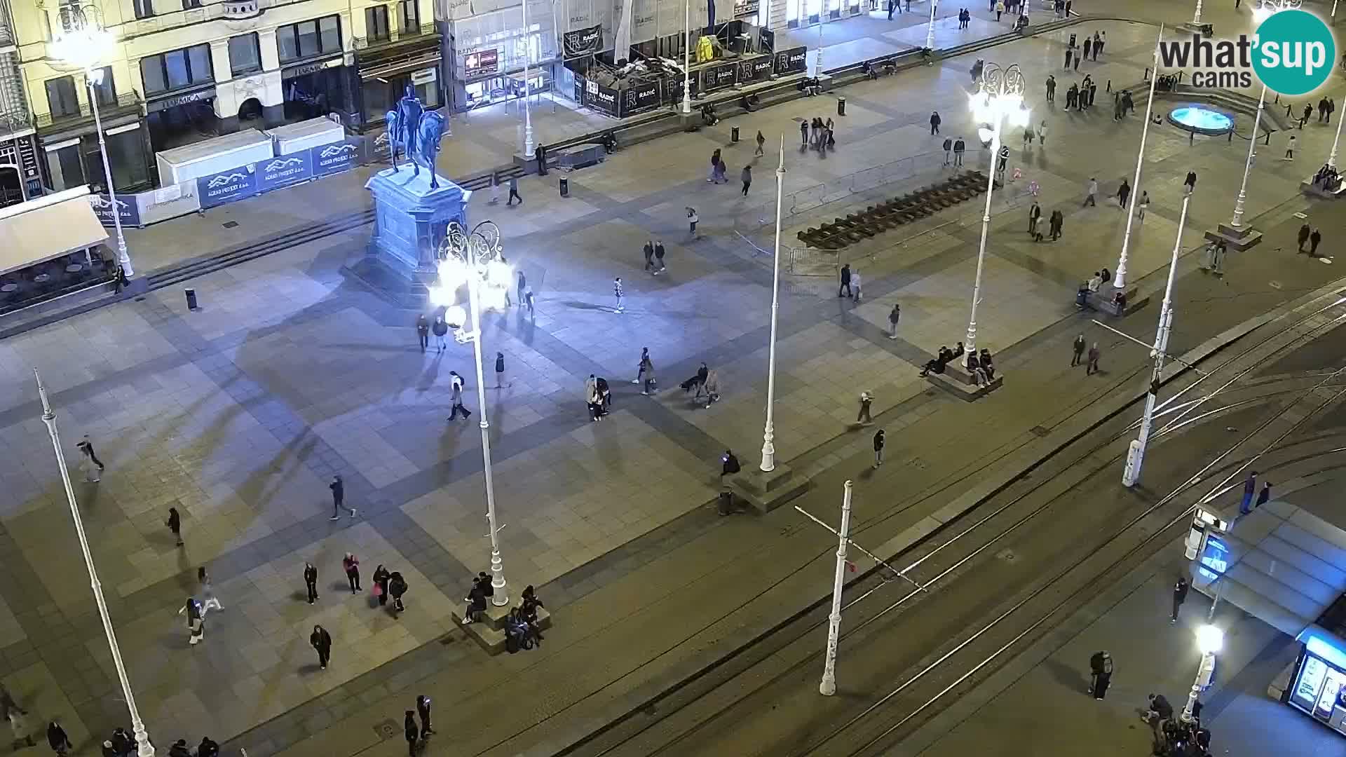 Piazza Ban Jelačić livecam Zagreb – Hotel Dubrovnik