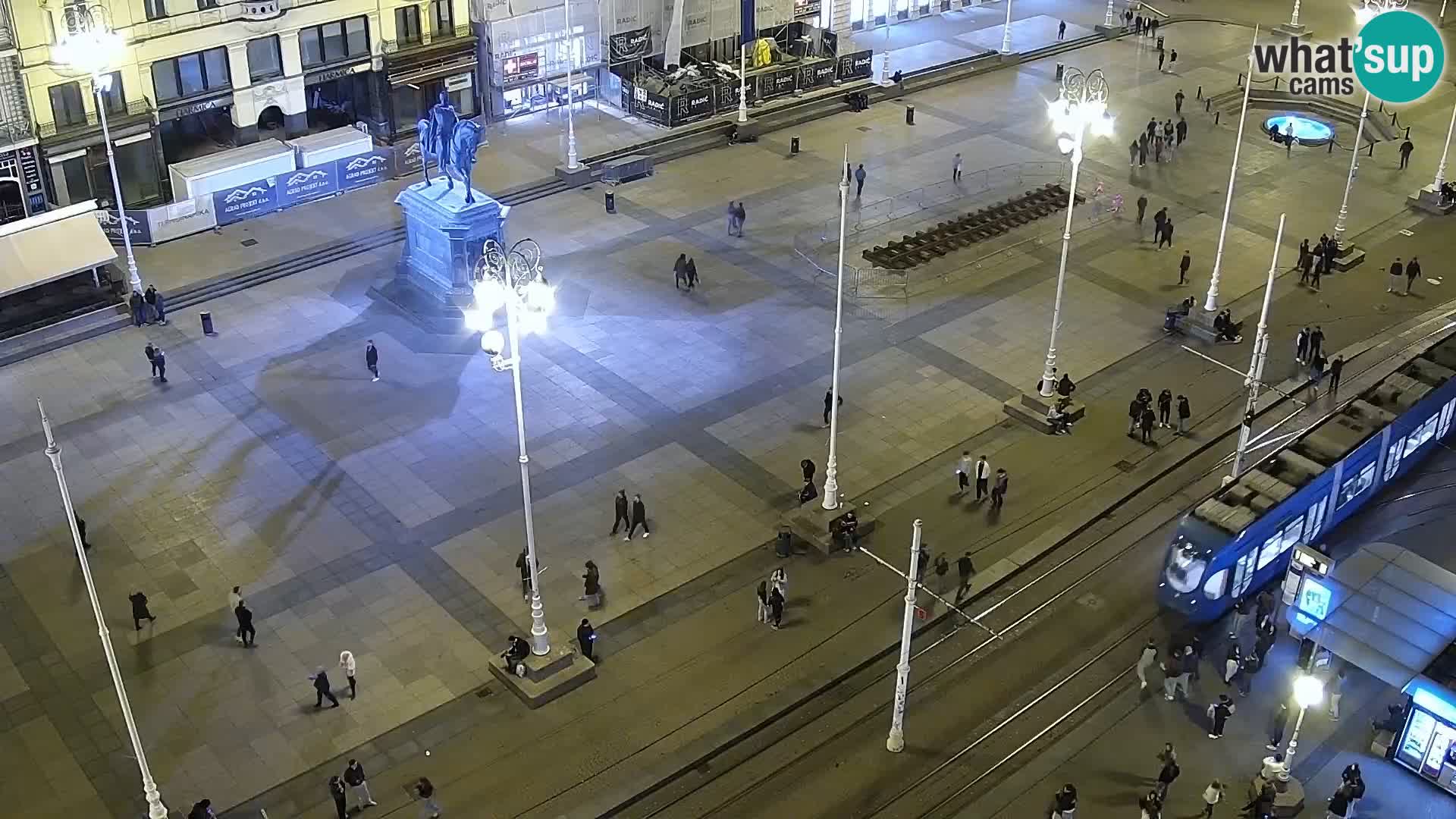Piazza Ban Jelačić livecam Zagreb – Hotel Dubrovnik