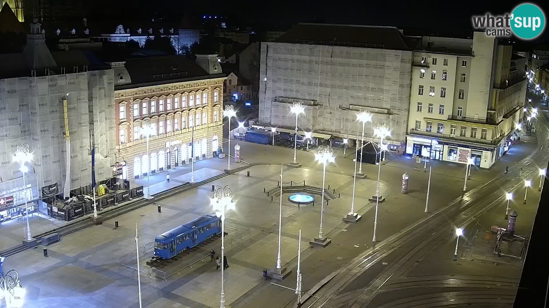 LIVE Webcam Zagreb Hotel Dubrovnik | Ban Jelačić square
