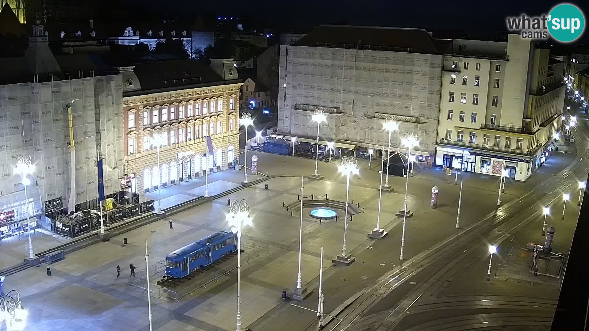 LIVE Webcam Zagreb Hotel Dubrovnik | Ban Jelačić square