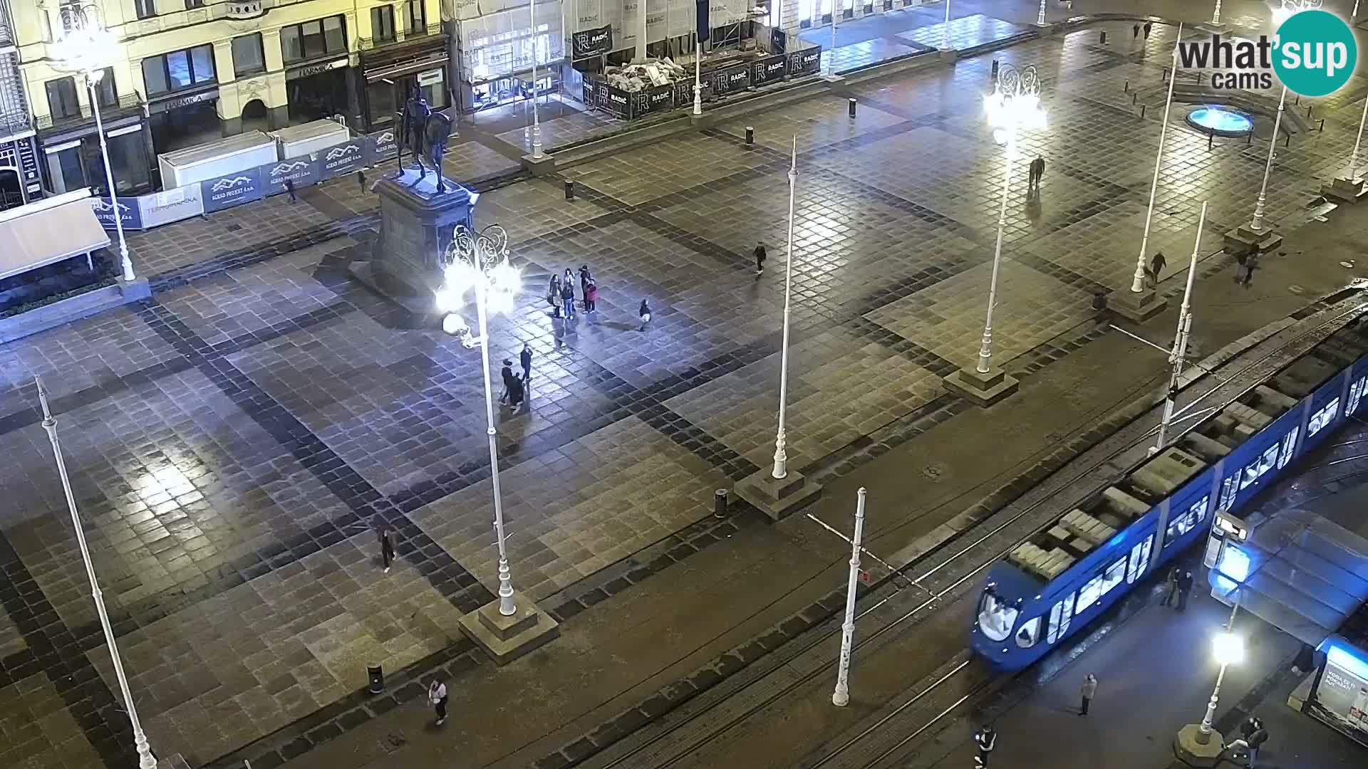 Piazza Ban Jelačić livecam Zagreb – Hotel Dubrovnik