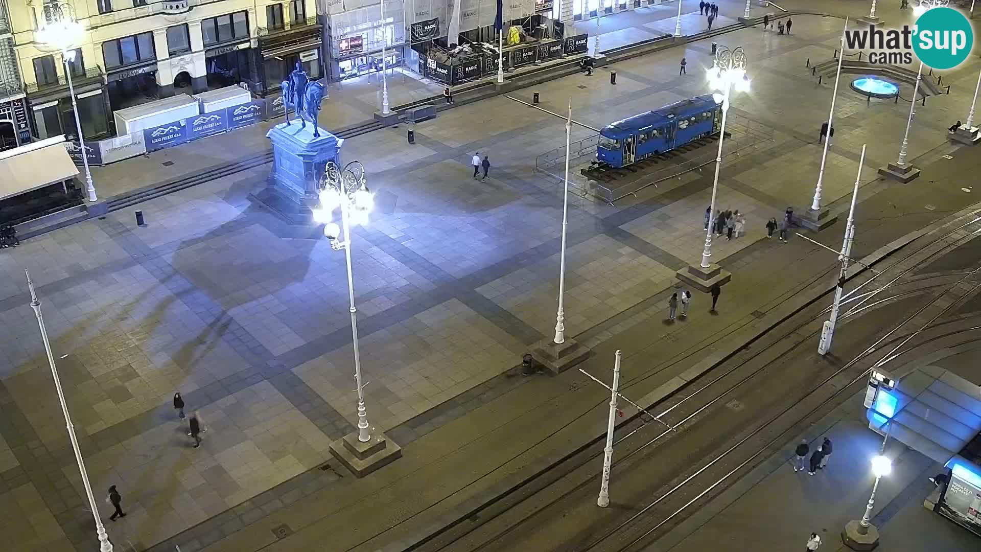 LIVE Webcam Zagreb Hotel Dubrovnik | Ban Jelačić square