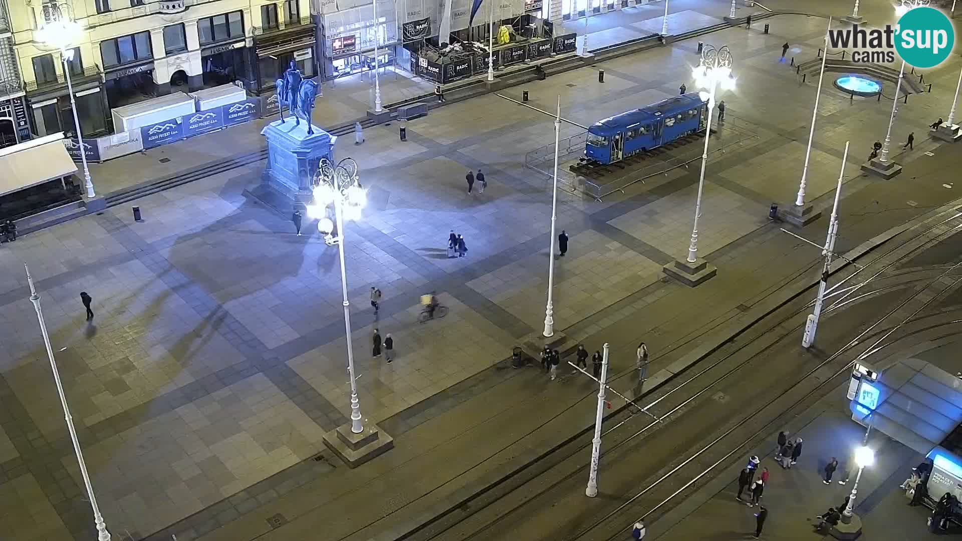 LIVE Webcam Zagreb Hotel Dubrovnik | Ban Jelačić square
