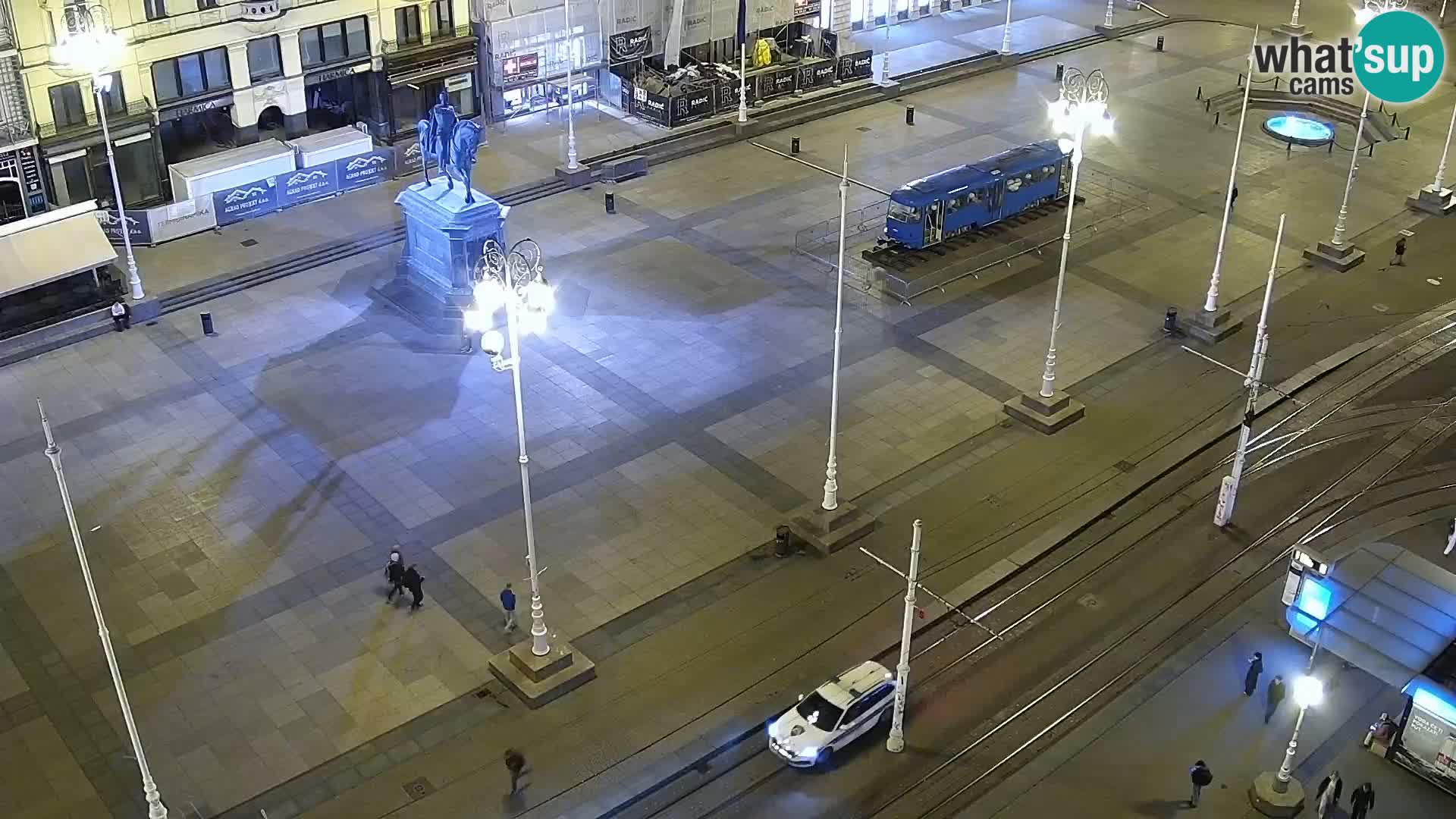 LIVE Webcam Zagreb Hotel Dubrovnik | Ban Jelačić square