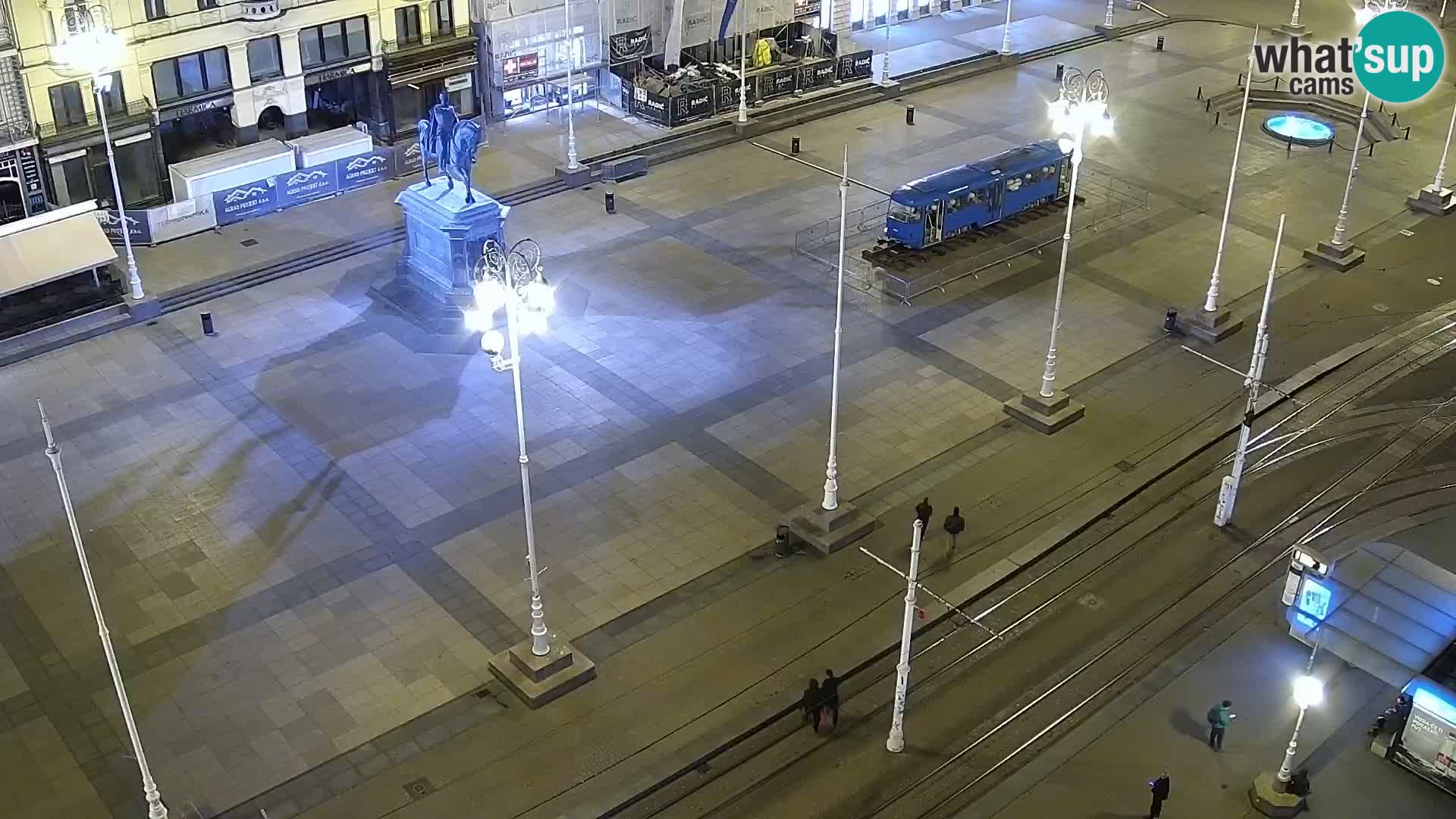 LIVE Webcam Zagreb Hotel Dubrovnik | Ban Jelačić square