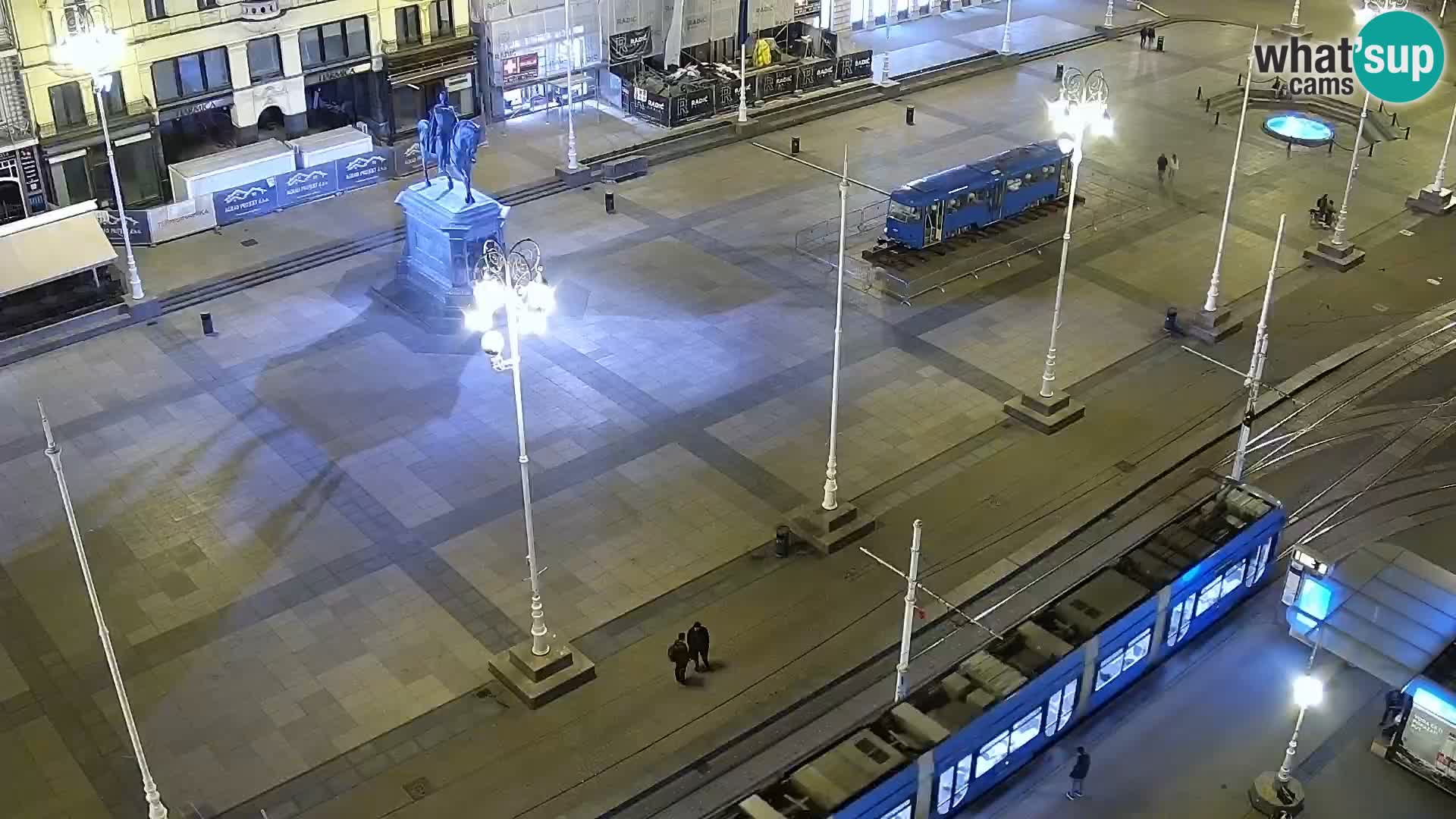LIVE Webcam Zagreb Hotel Dubrovnik | Ban Jelačić square
