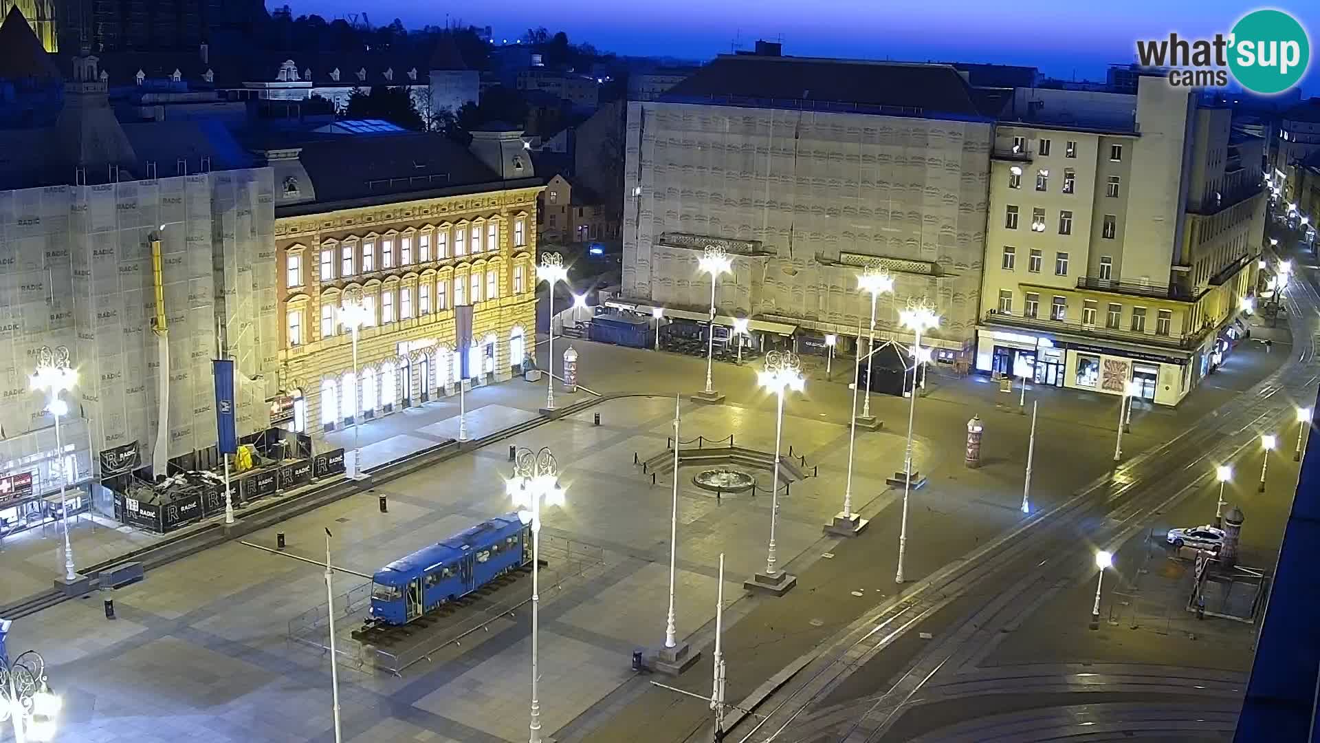 Ban Jelačić Platz Live webcam Zagreb – Hotel Dubrovnik