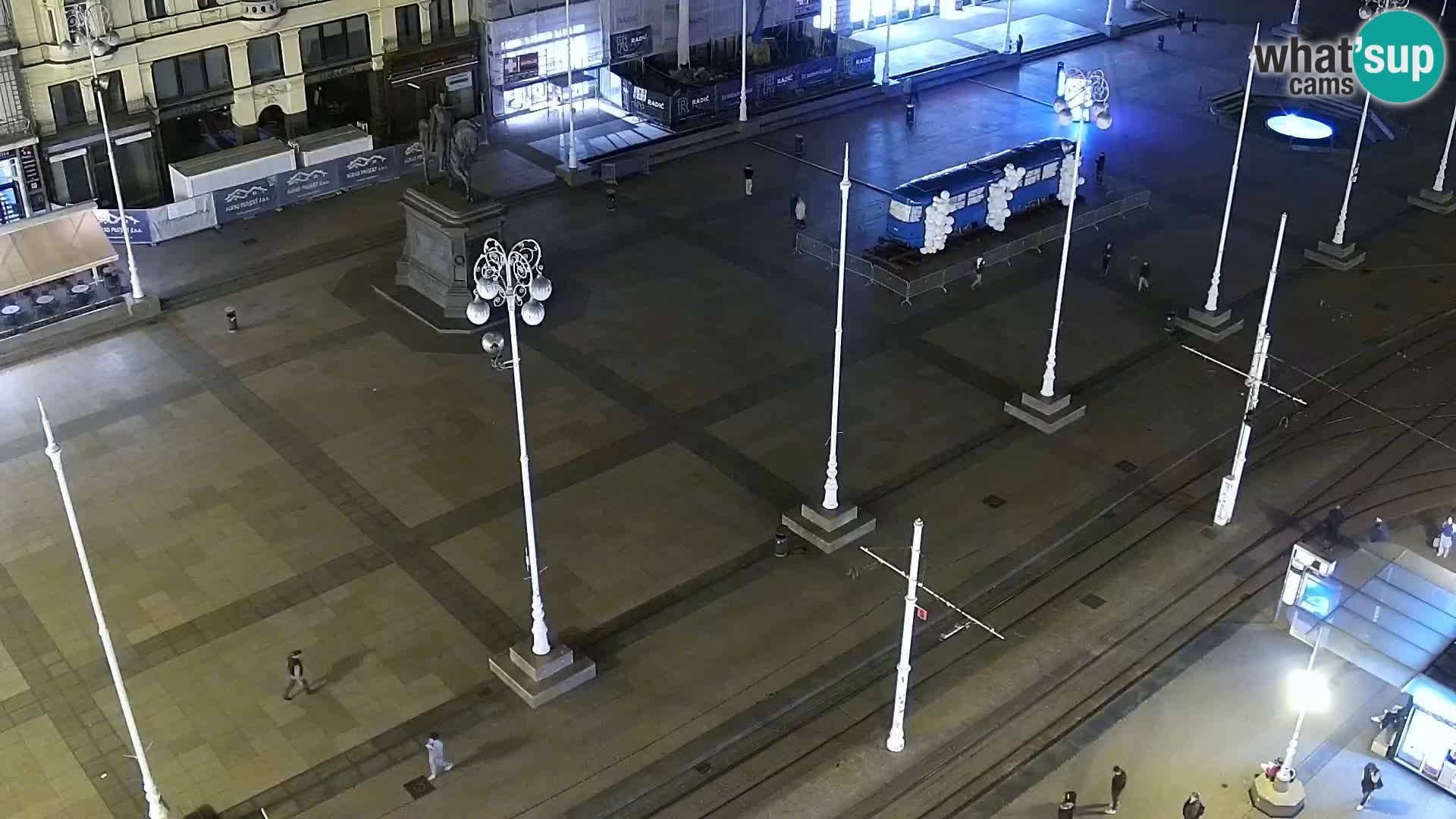 LIVE Webcam Zagreb Hotel Dubrovnik | Ban Jelačić square