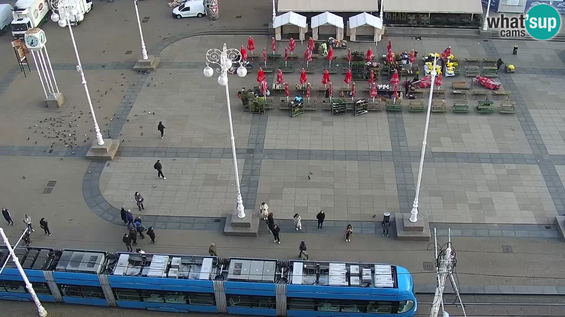 Plaza Ban Jelačić camera en vivo Zagreb – Hotel Dubrovnik