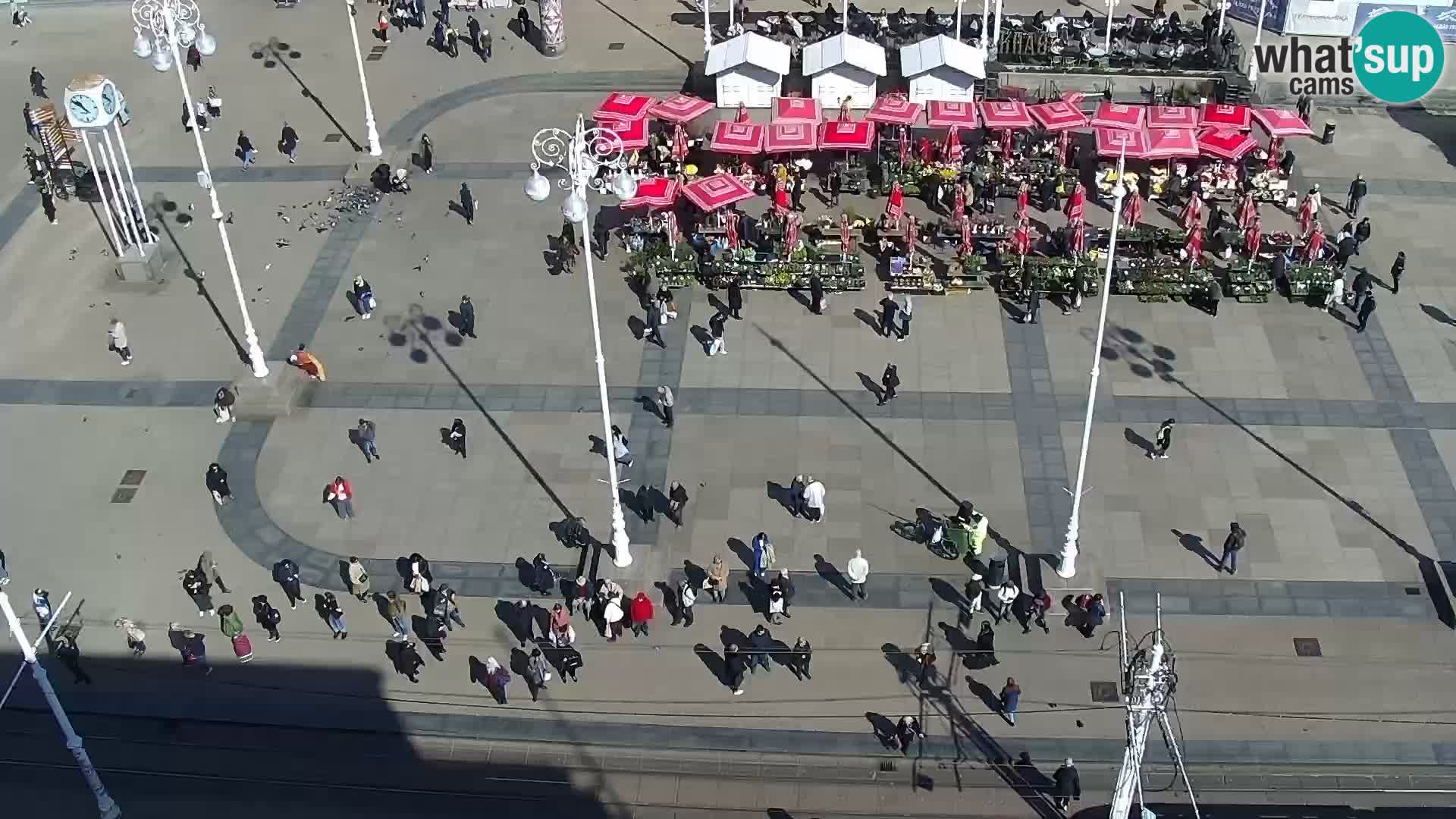 Ban Jelačić live cam Zagreb – Hotel Dubrovnik