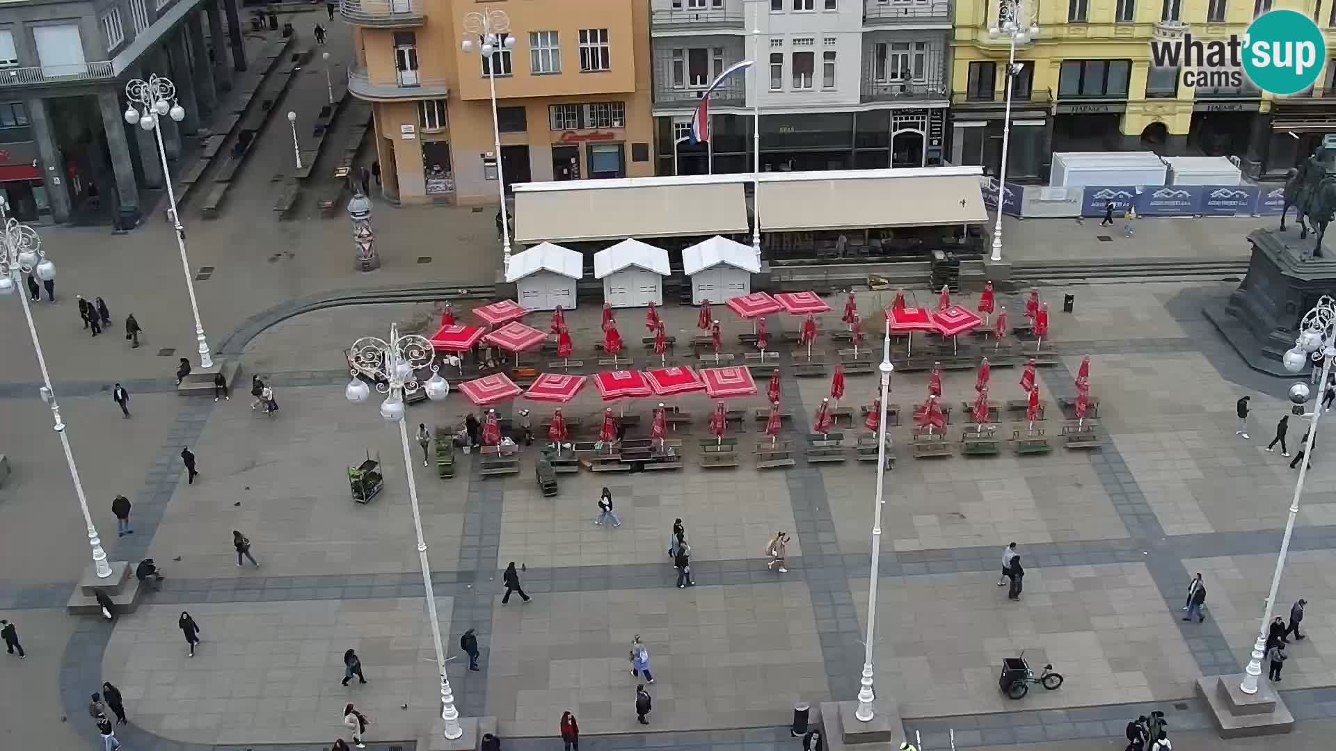 Ban Jelačić live cam Zagreb – Hotel Dubrovnik