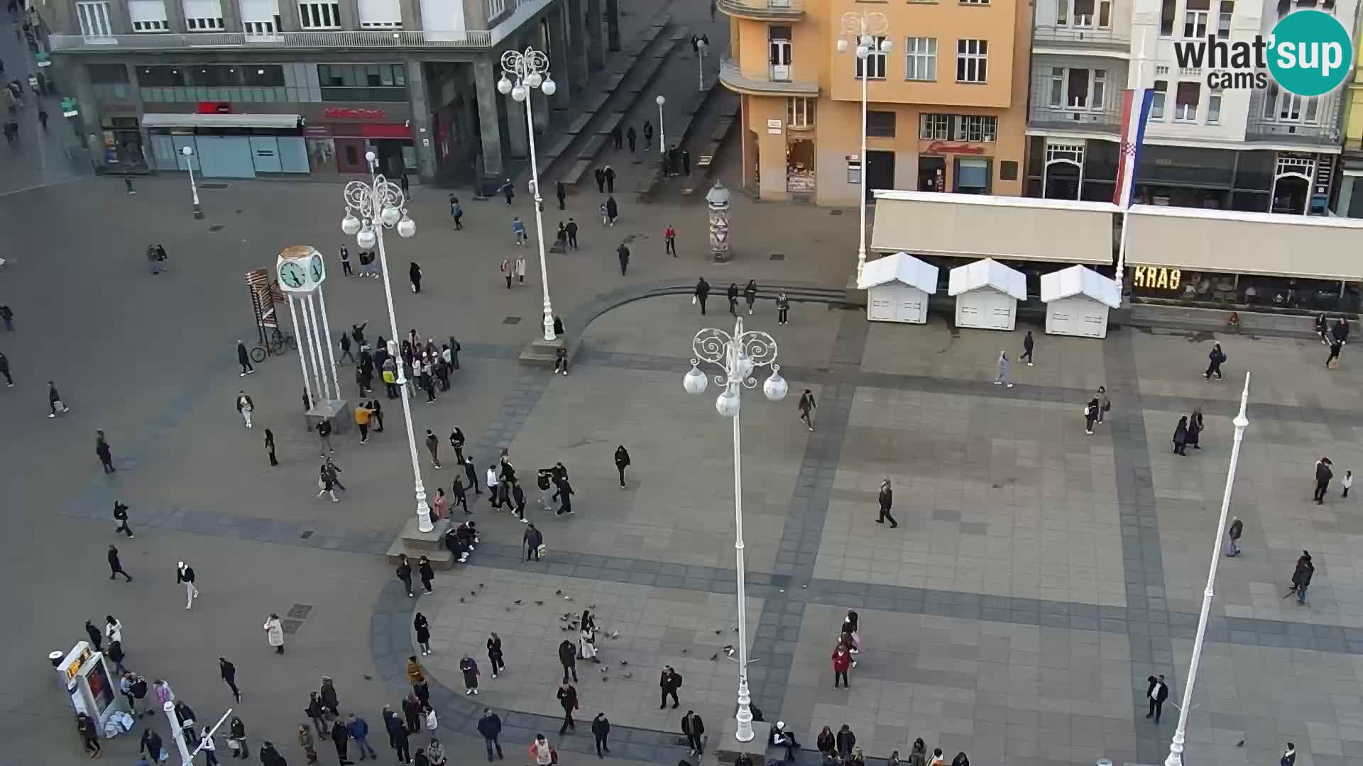 Webcam Zagreb – Carré Ban Jelačić