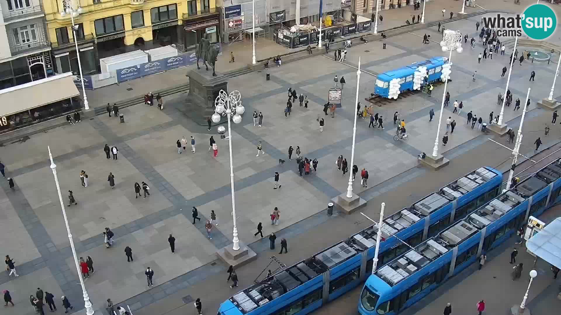 Ban Jelačić live cam Zagreb – Hotel Dubrovnik