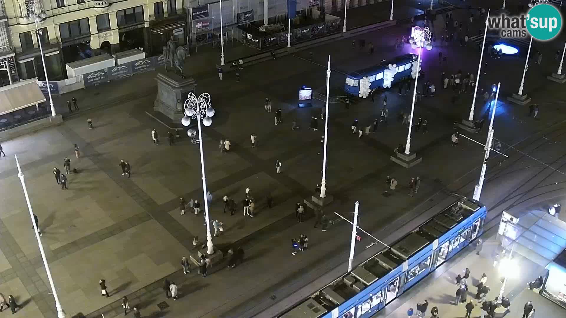 Ban Jelačić Platz Live webcam Zagreb – Hotel Dubrovnik