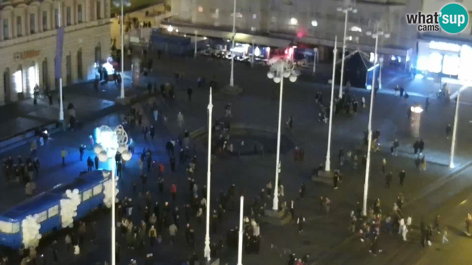 Plaza Ban Jelačić camera en vivo Zagreb – Hotel Dubrovnik