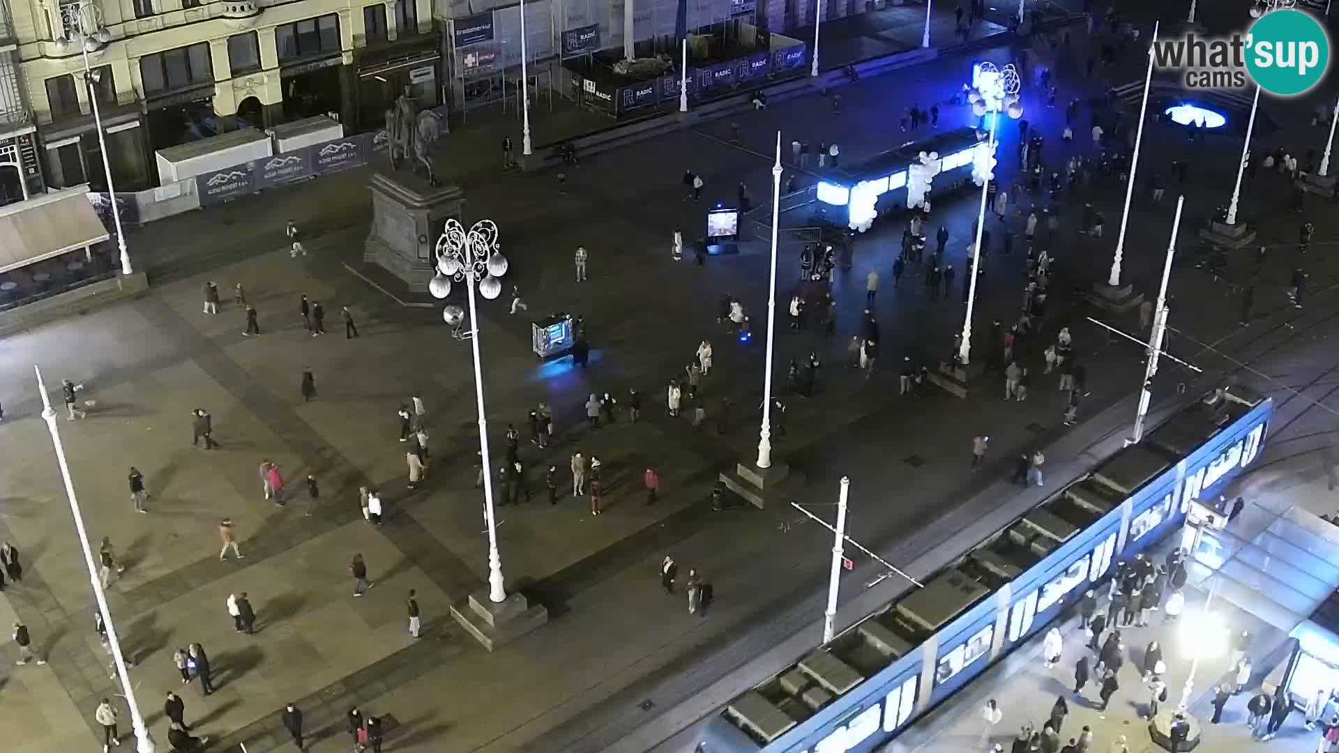 Piazza Ban Jelačić livecam Zagreb – Hotel Dubrovnik