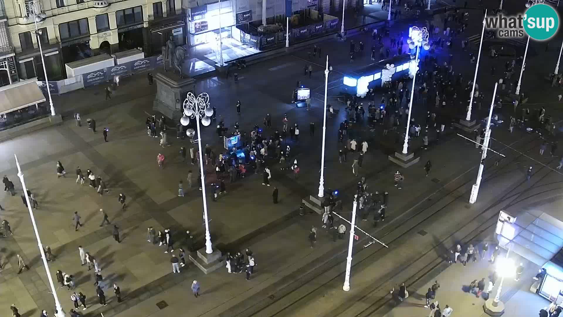 LIVE Webcam Zagreb Hotel Dubrovnik | Ban Jelačić square