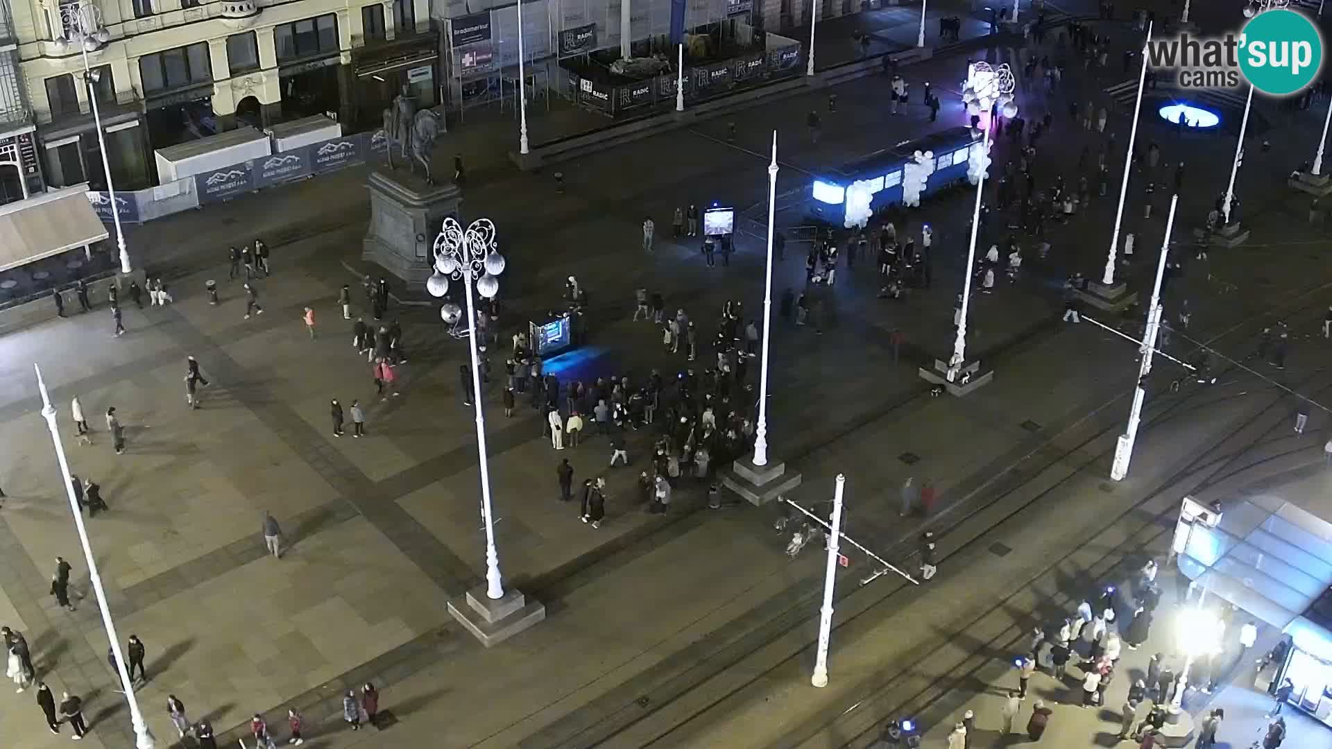 Piazza Ban Jelačić livecam Zagreb – Hotel Dubrovnik