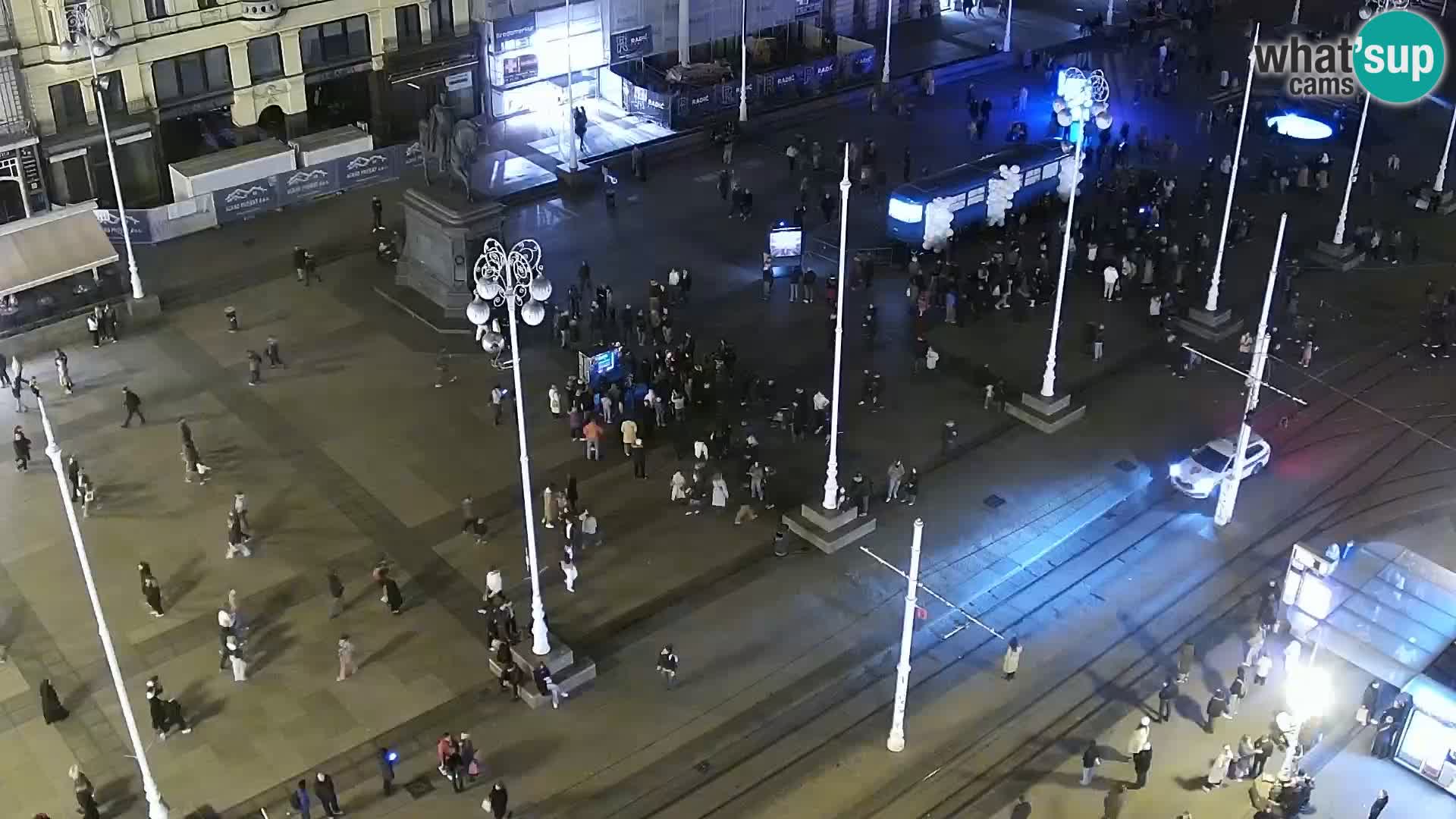 Ban Jelačić Platz  Live webcam Zagreb – Hotel Dubrovnik