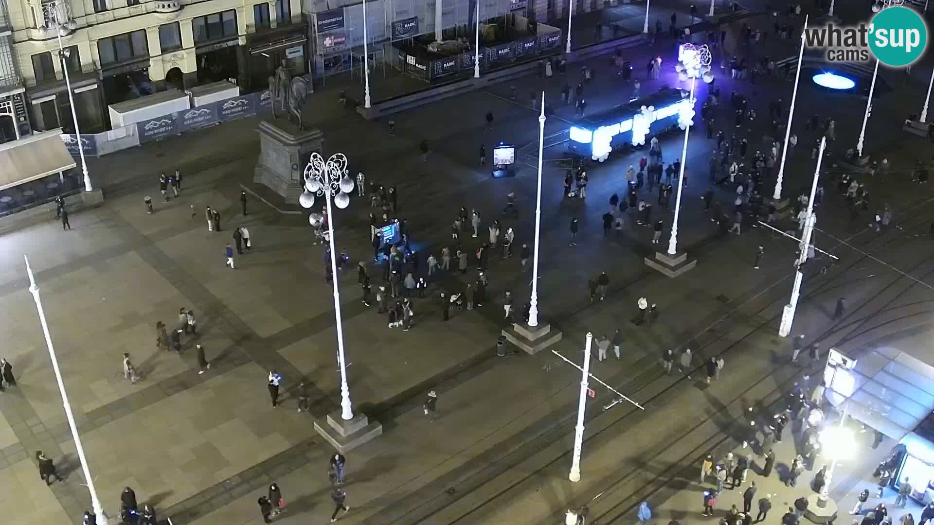 Ban Jelačić live cam Zagreb – Hotel Dubrovnik