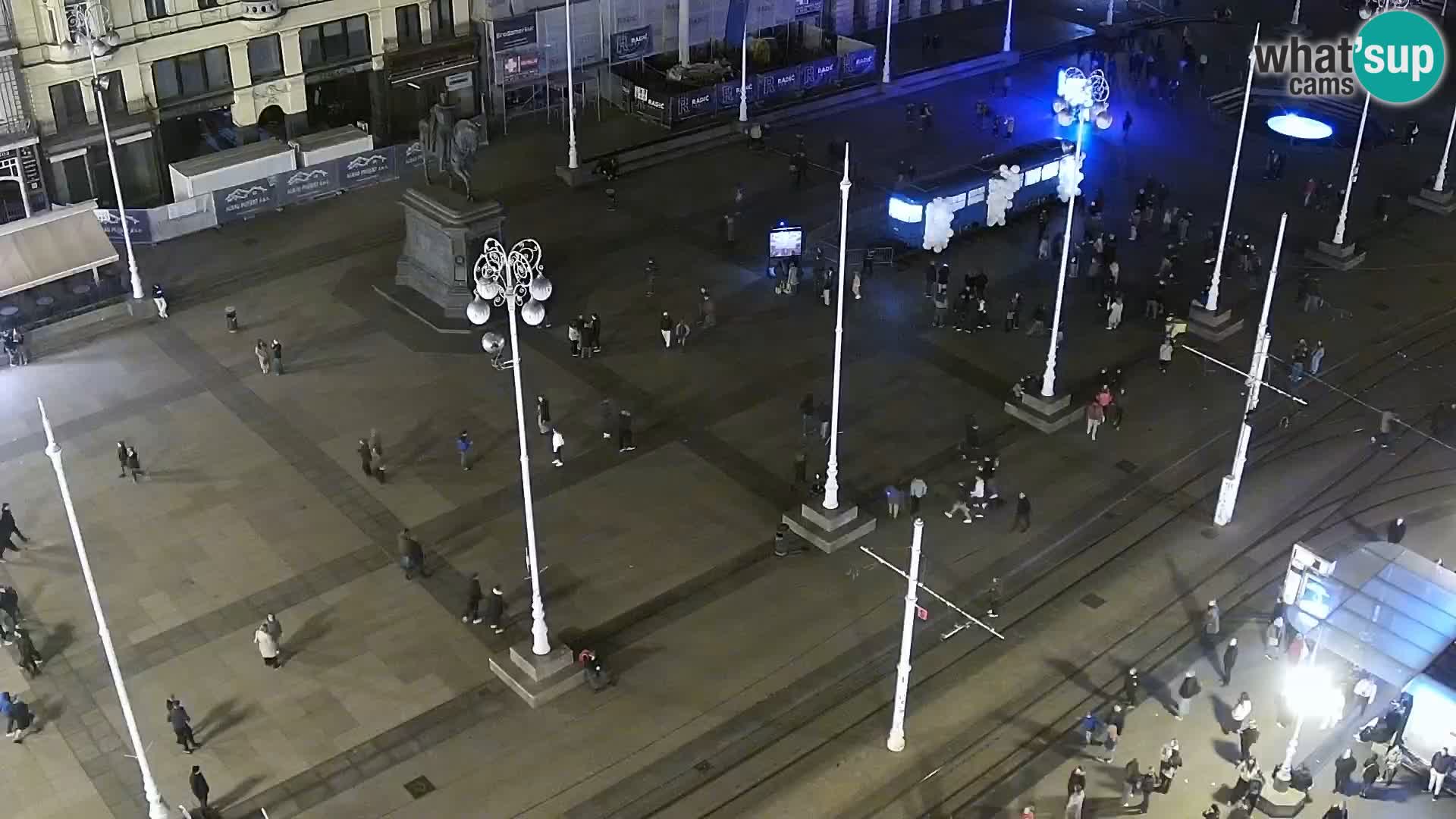 Ban Jelačić Platz Live webcam Zagreb – Hotel Dubrovnik