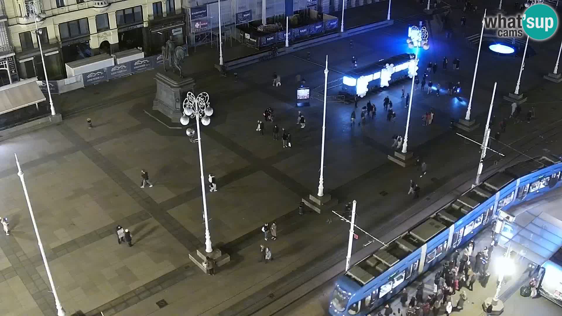 Ban Jelačić Platz  Live webcam Zagreb – Hotel Dubrovnik