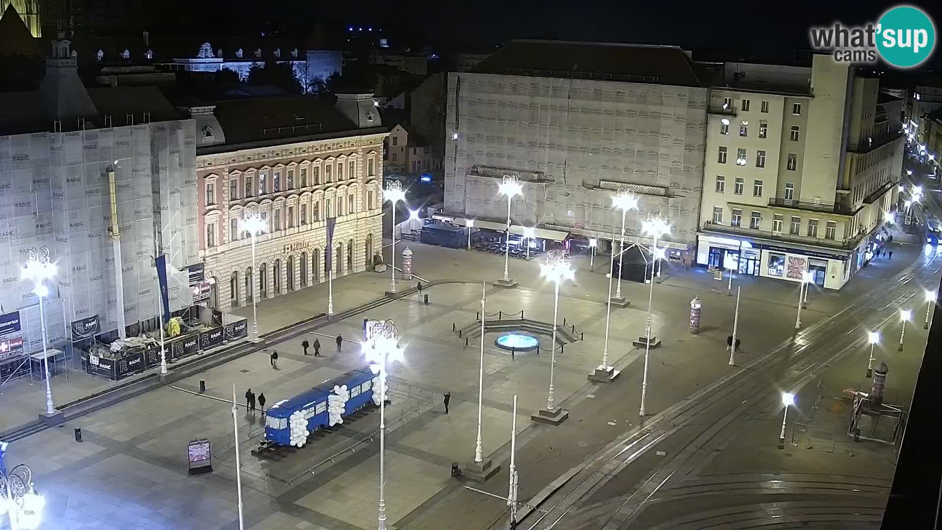 Piazza Ban Jelačić livecam Zagreb – Hotel Dubrovnik