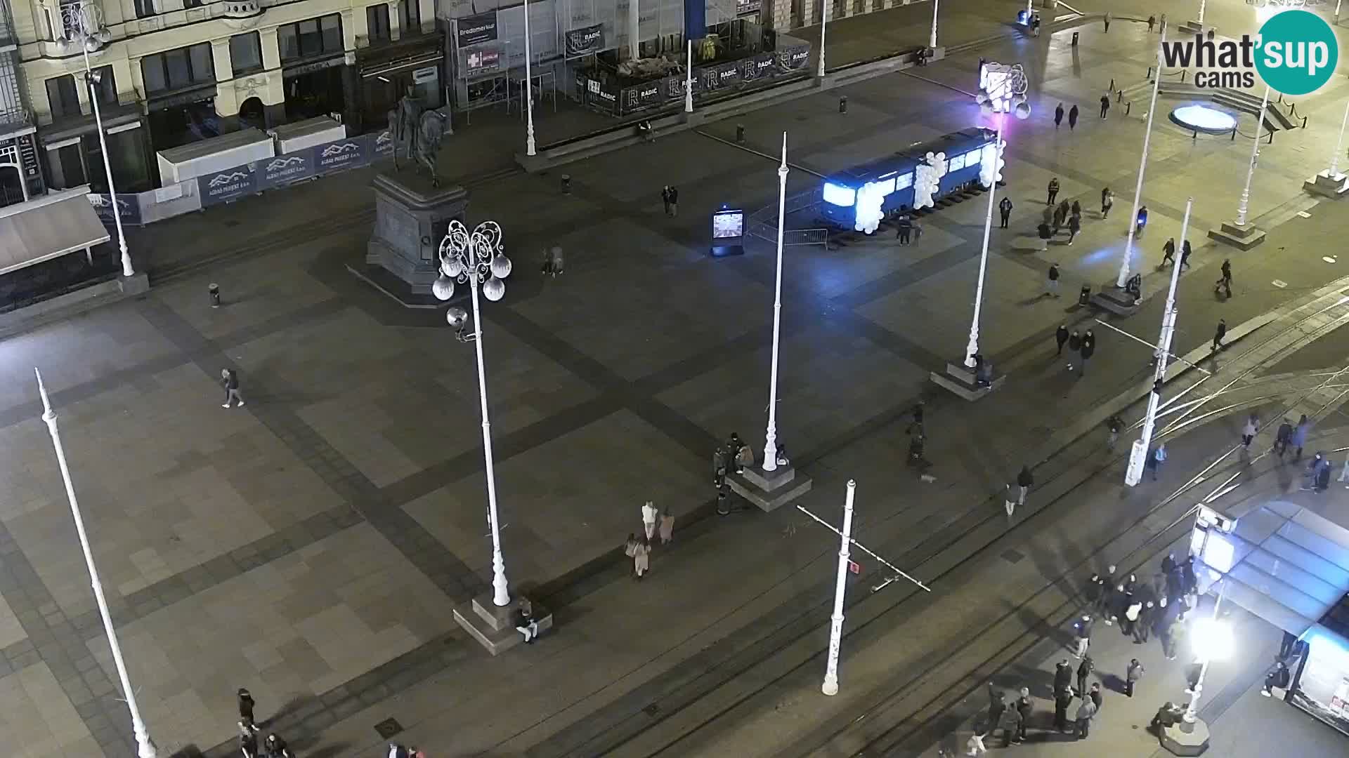 Ban Jelačić live cam Zagreb – Hotel Dubrovnik