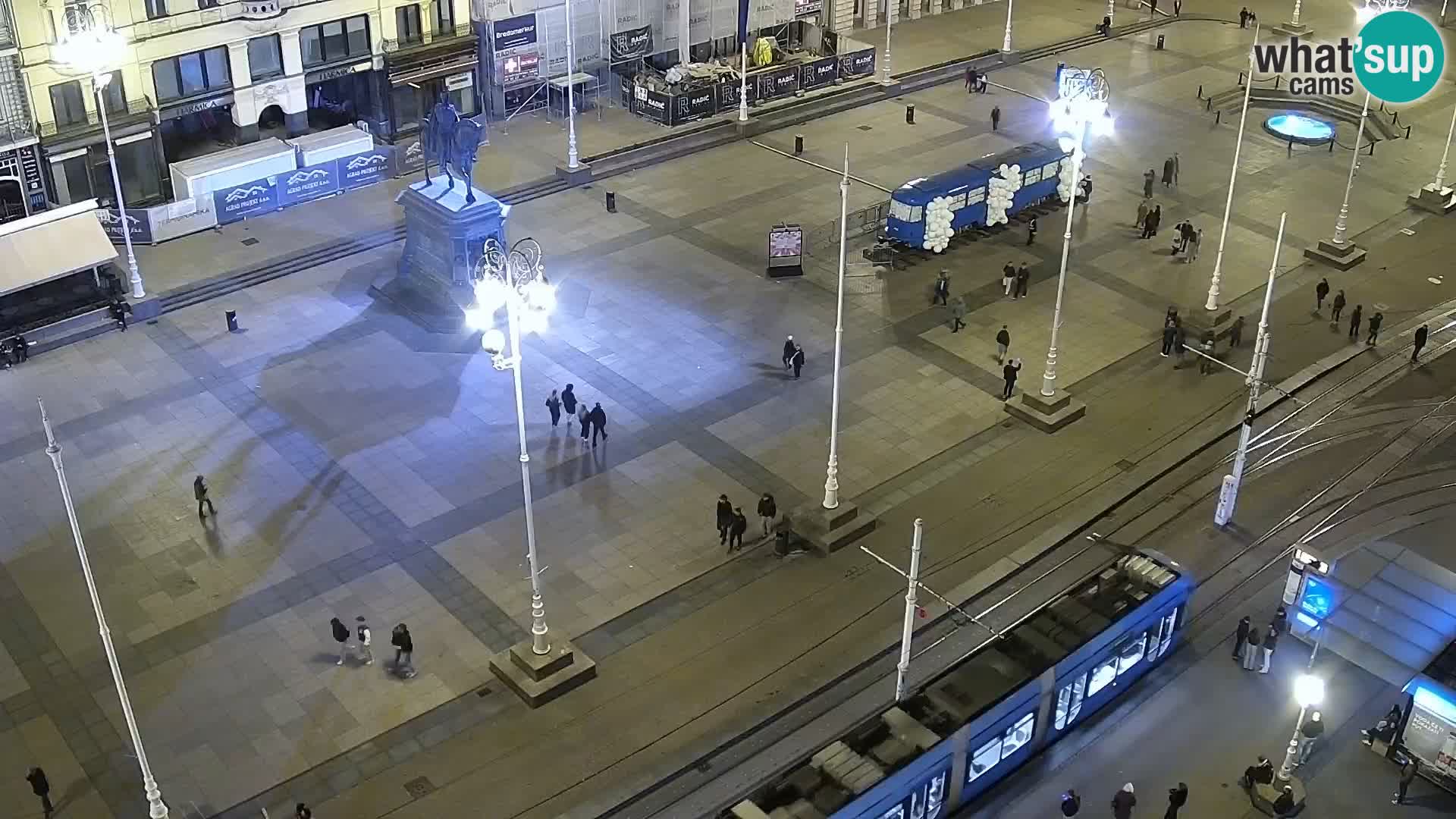 Piazza Ban Jelačić livecam Zagreb – Hotel Dubrovnik