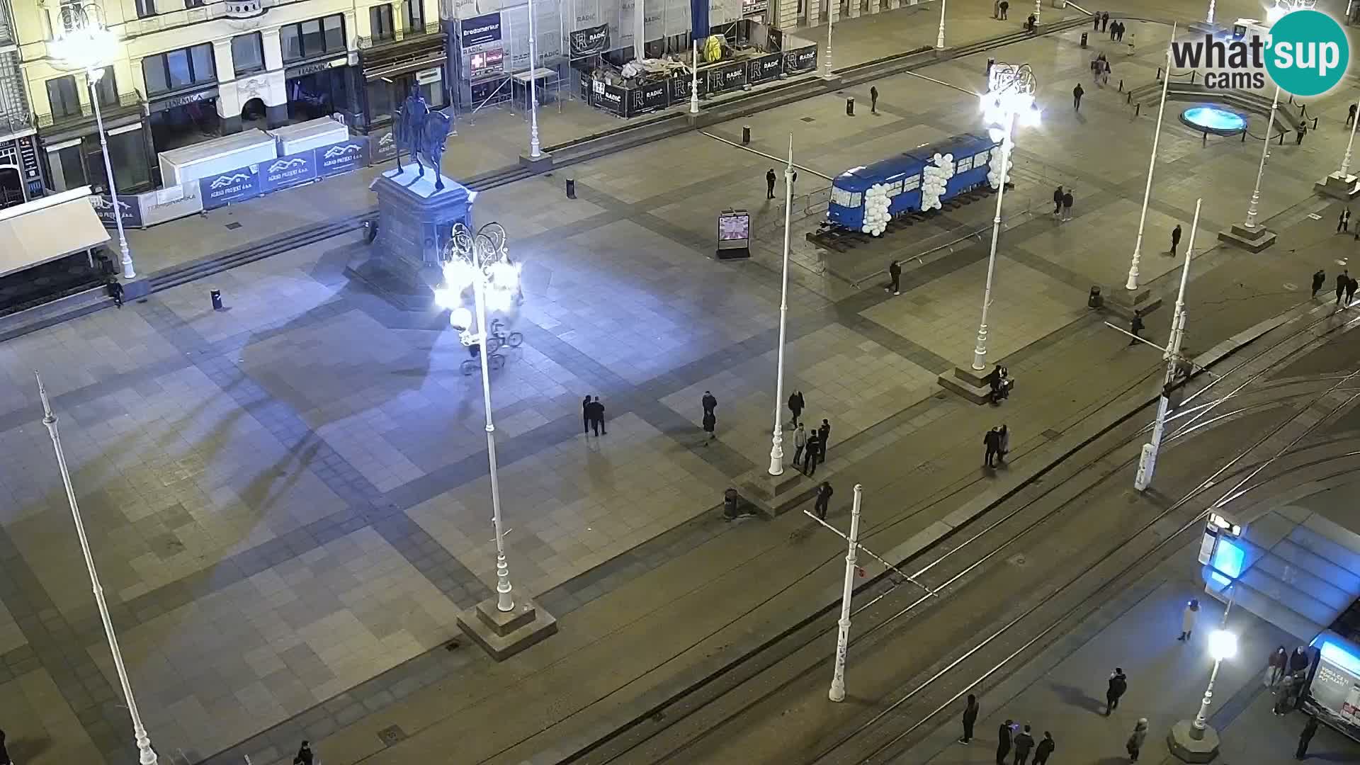 Ban Jelačić Platz Live webcam Zagreb – Hotel Dubrovnik