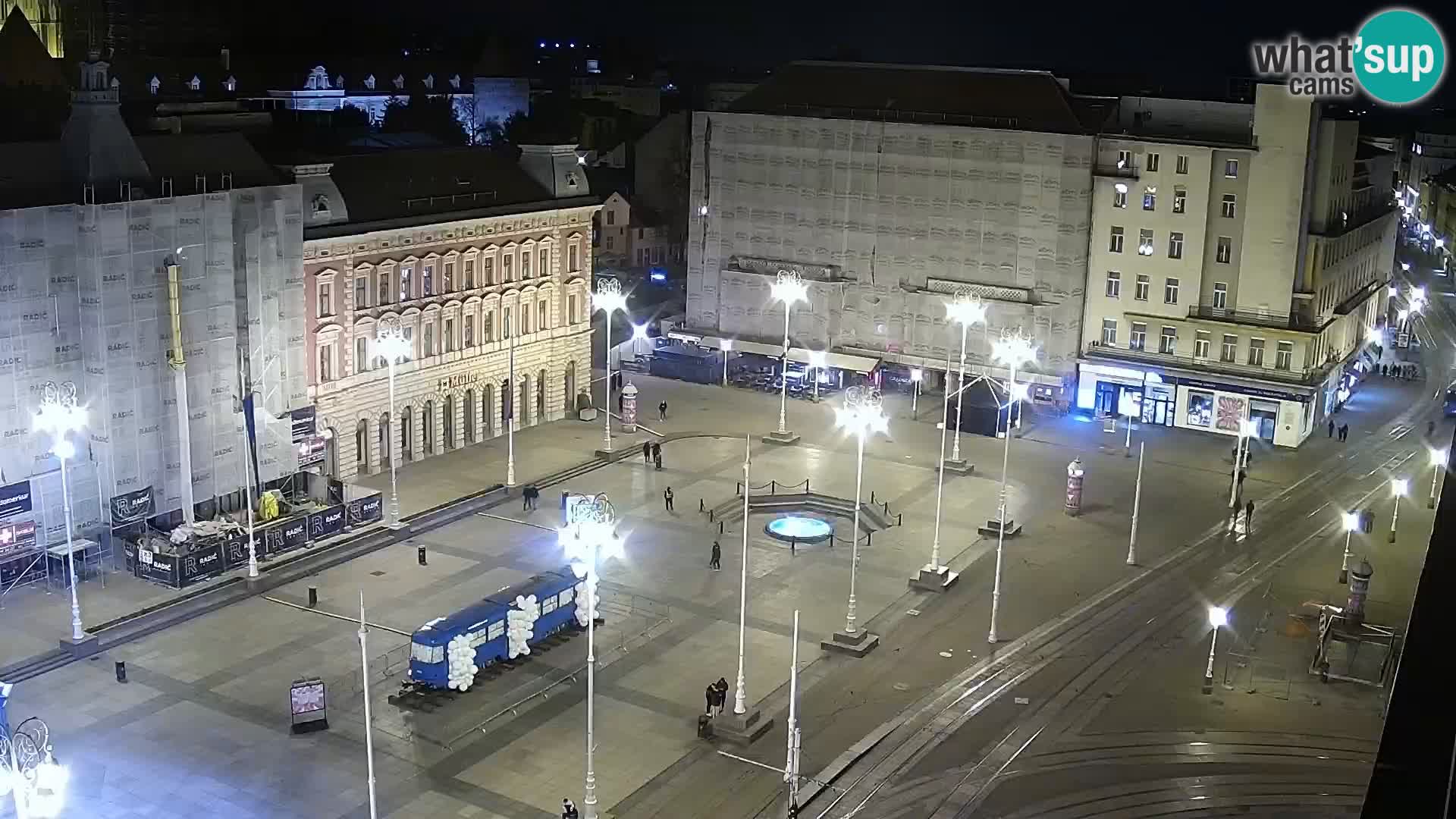 LIVE Webcam Zagreb Hotel Dubrovnik | Ban Jelačić square