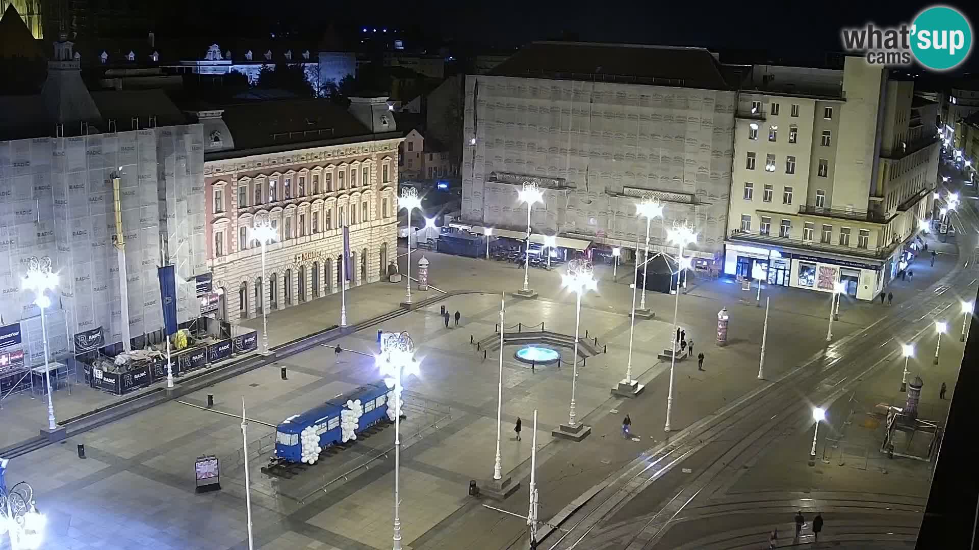 Plaza Ban Jelačić camera en vivo Zagreb – Hotel Dubrovnik