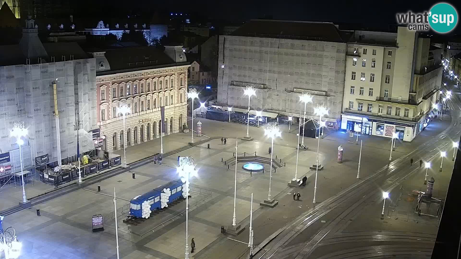 Piazza Ban Jelačić livecam Zagreb – Hotel Dubrovnik