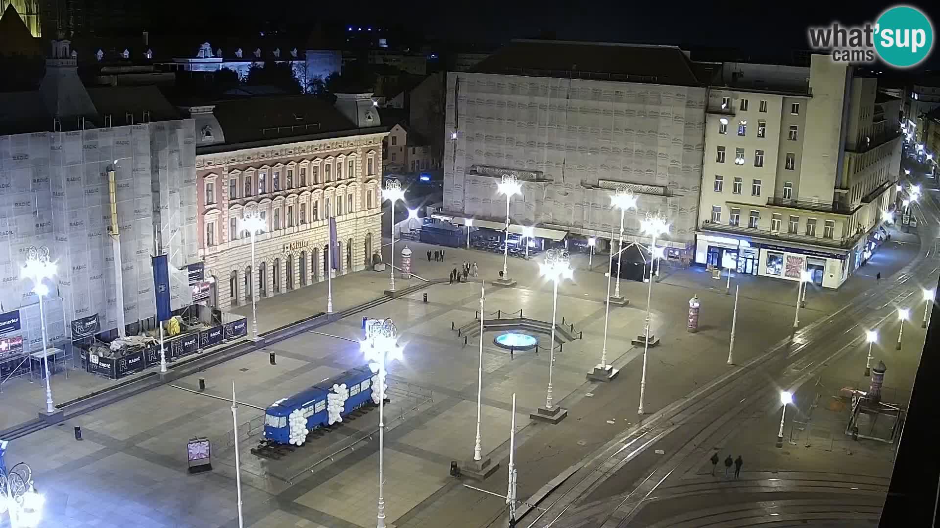 LIVE Webcam Zagreb Hotel Dubrovnik | Ban Jelačić square