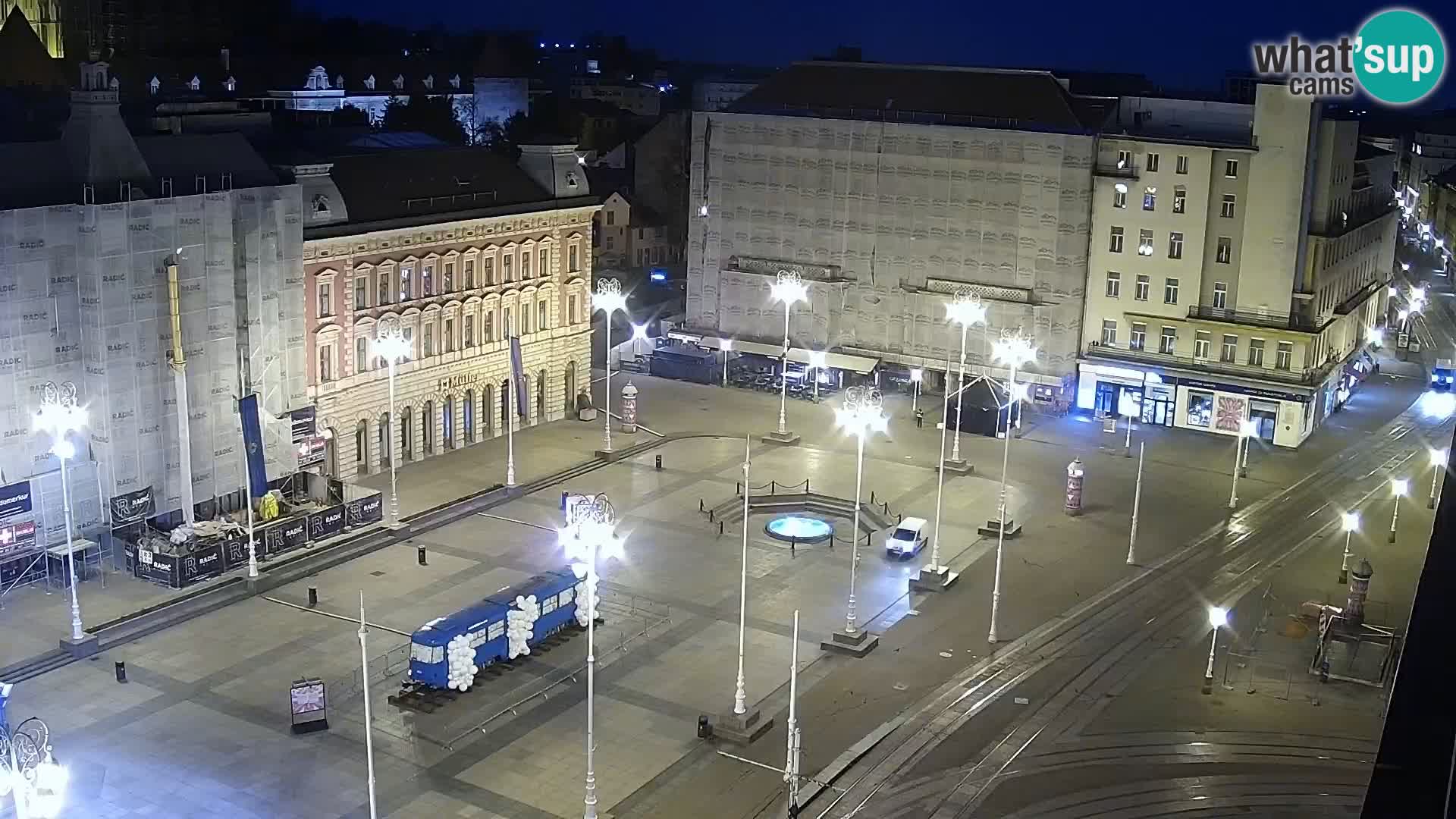 Piazza Ban Jelačić livecam Zagreb – Hotel Dubrovnik