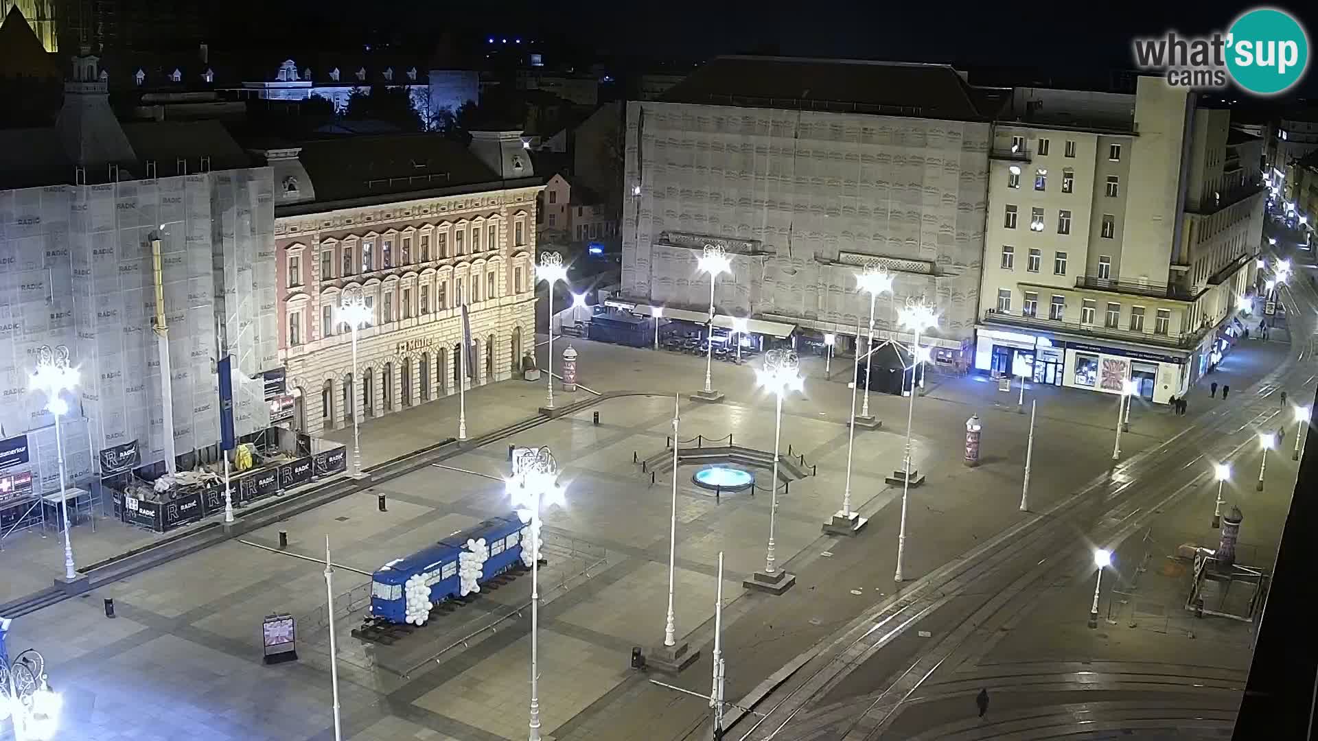 Piazza Ban Jelačić livecam Zagreb – Hotel Dubrovnik